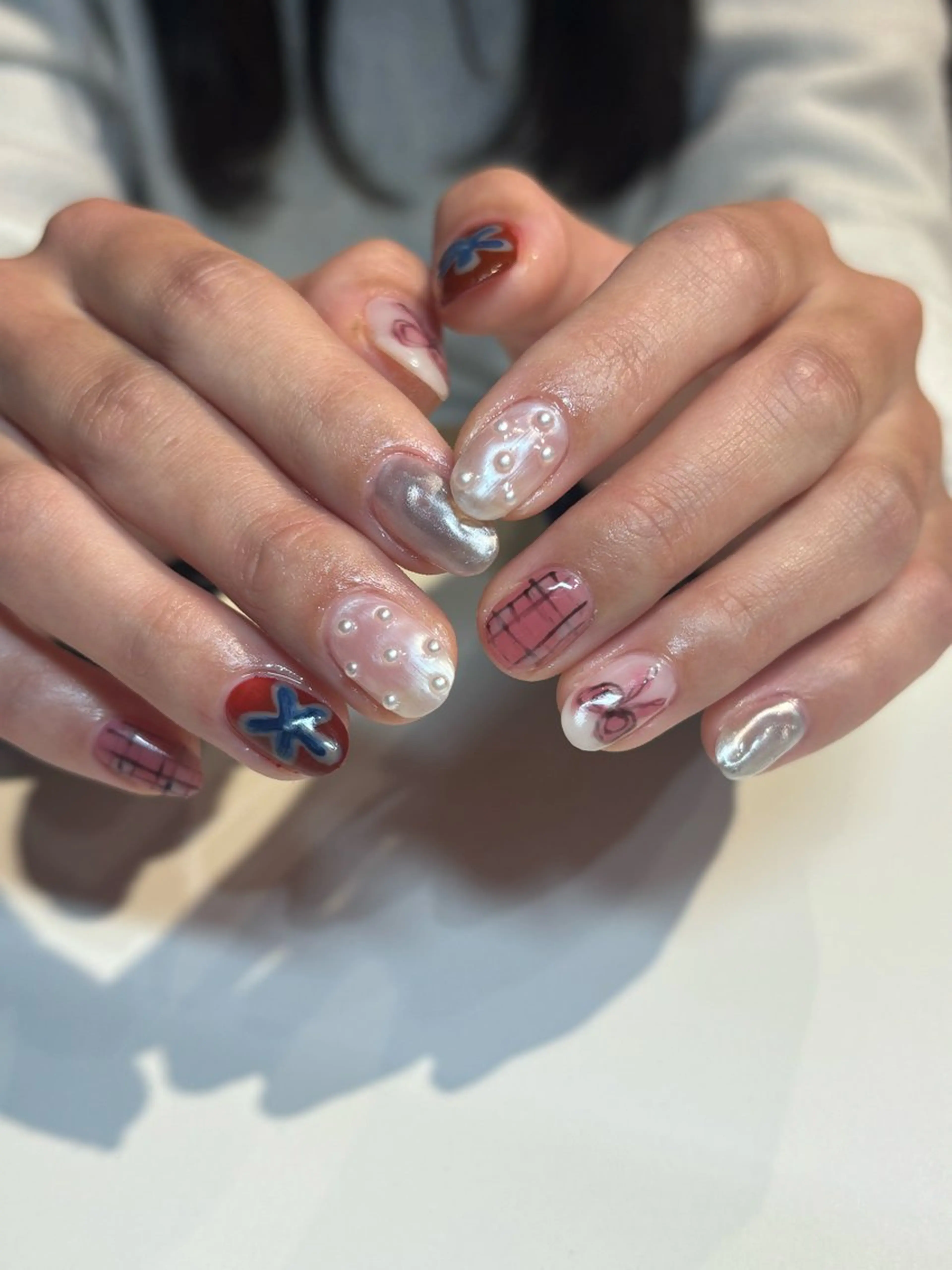 ネイル ハンドネイル ヘアー.ネイル二刀流 misa🫧のヘアスタイル