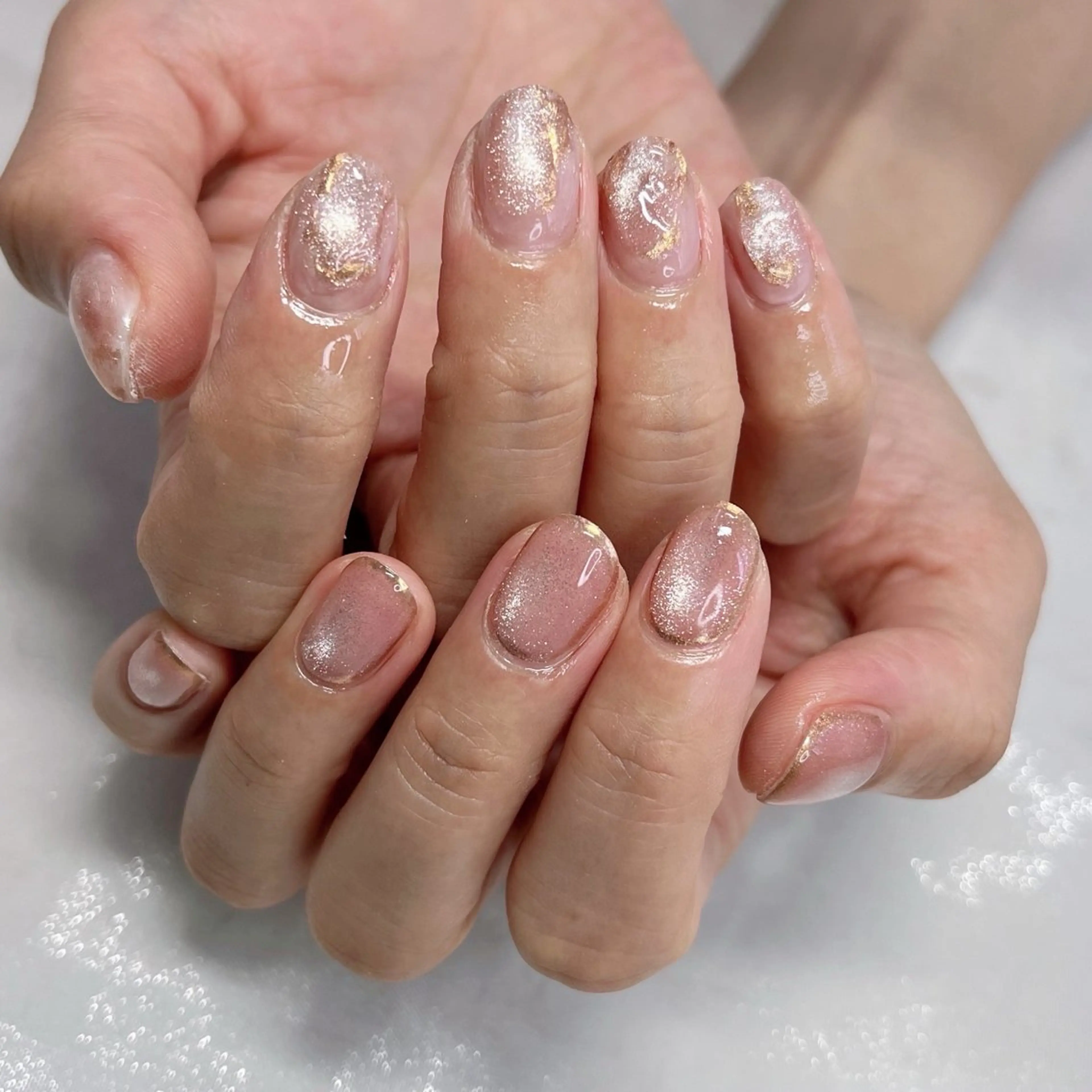 ネイル アートネイル ハンドネイル pomy nail 新宿店所属・otomi 🌼*･のネイルデザイン