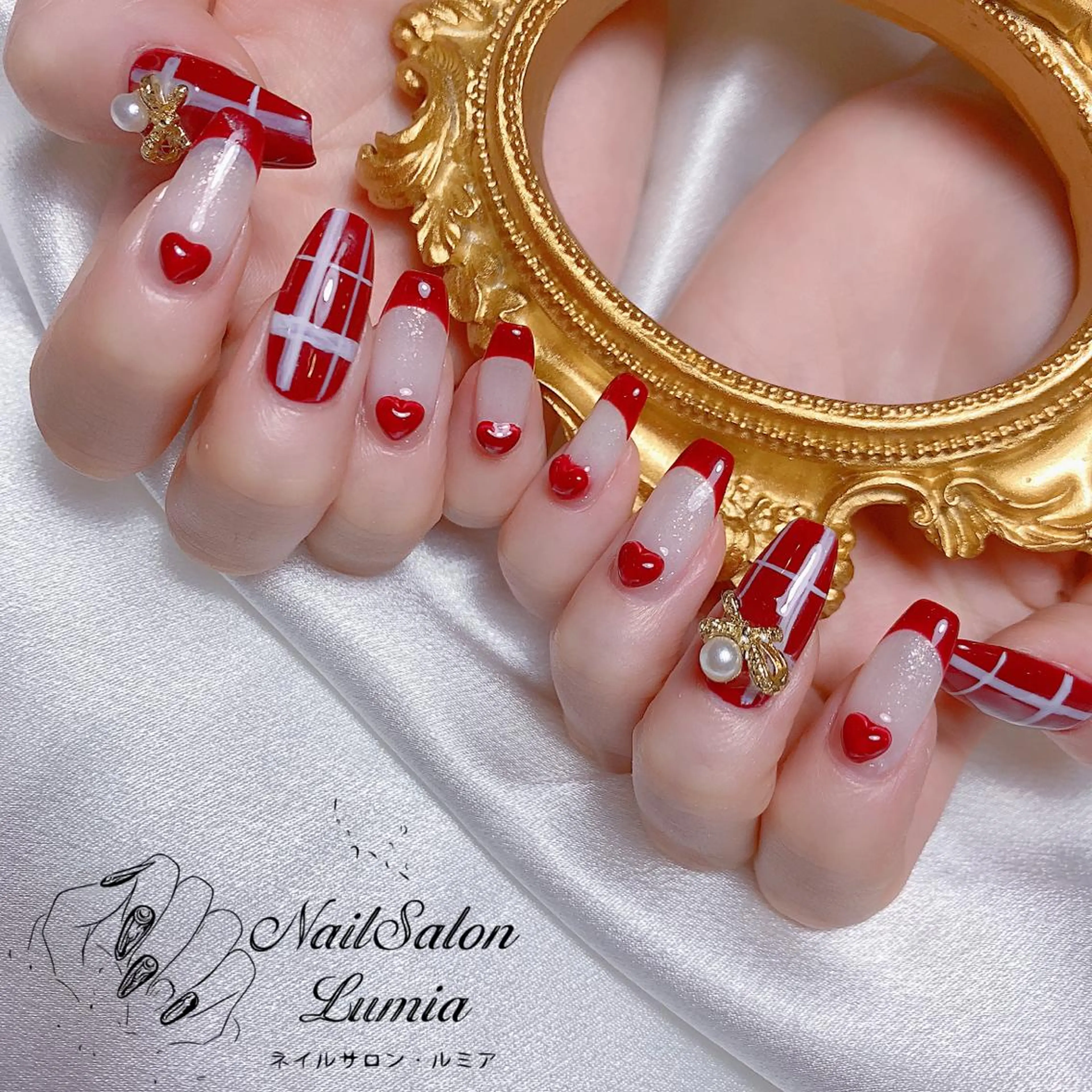 ネイル ハンドネイル ネイルサロン ルミア Lumia 店長のネイルデザイン