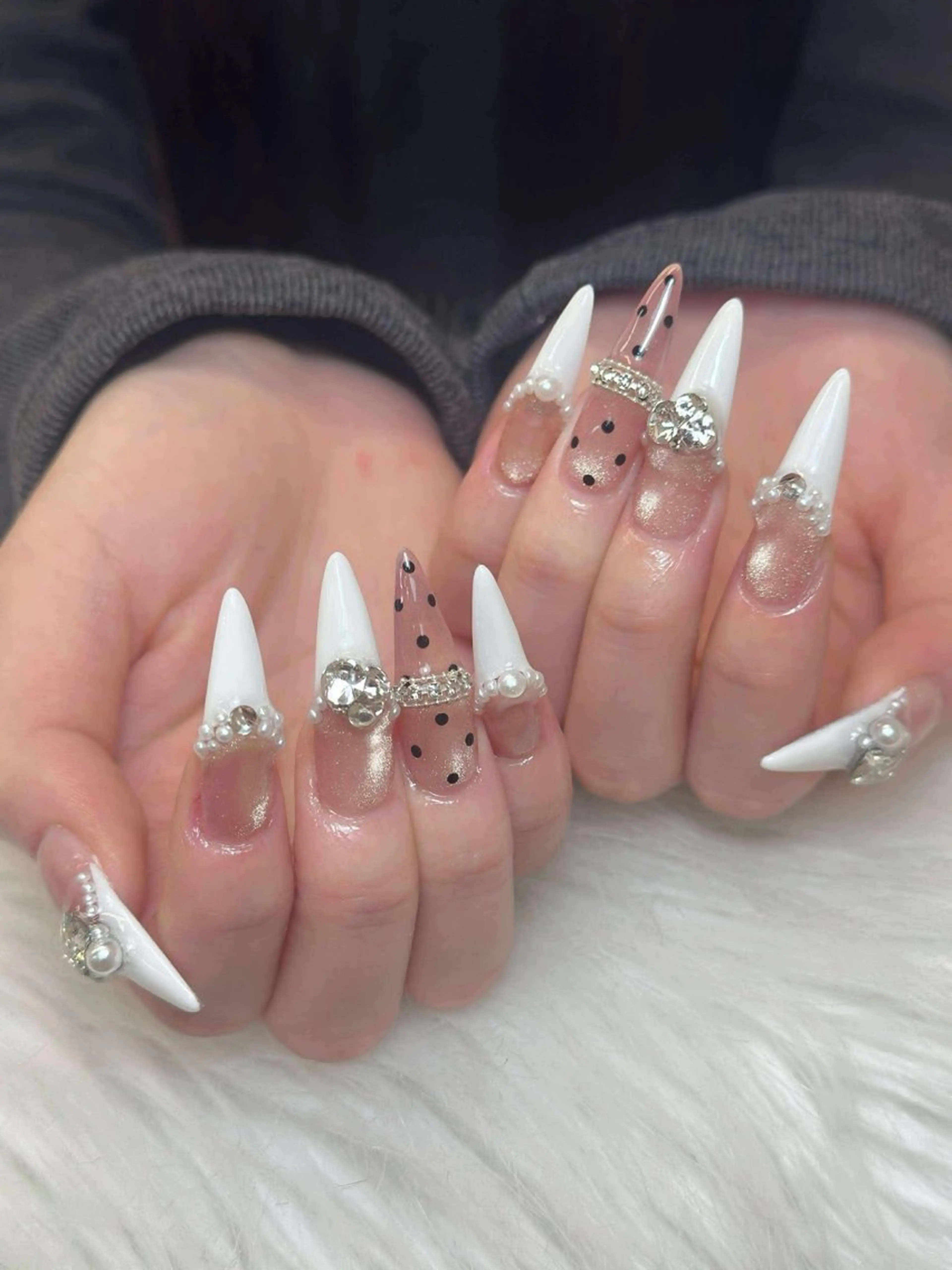 ネイル チークネイル フットネイル フレンチネイル グラデーション 韓国ネイル Yuki nail staffのネイルデザイン