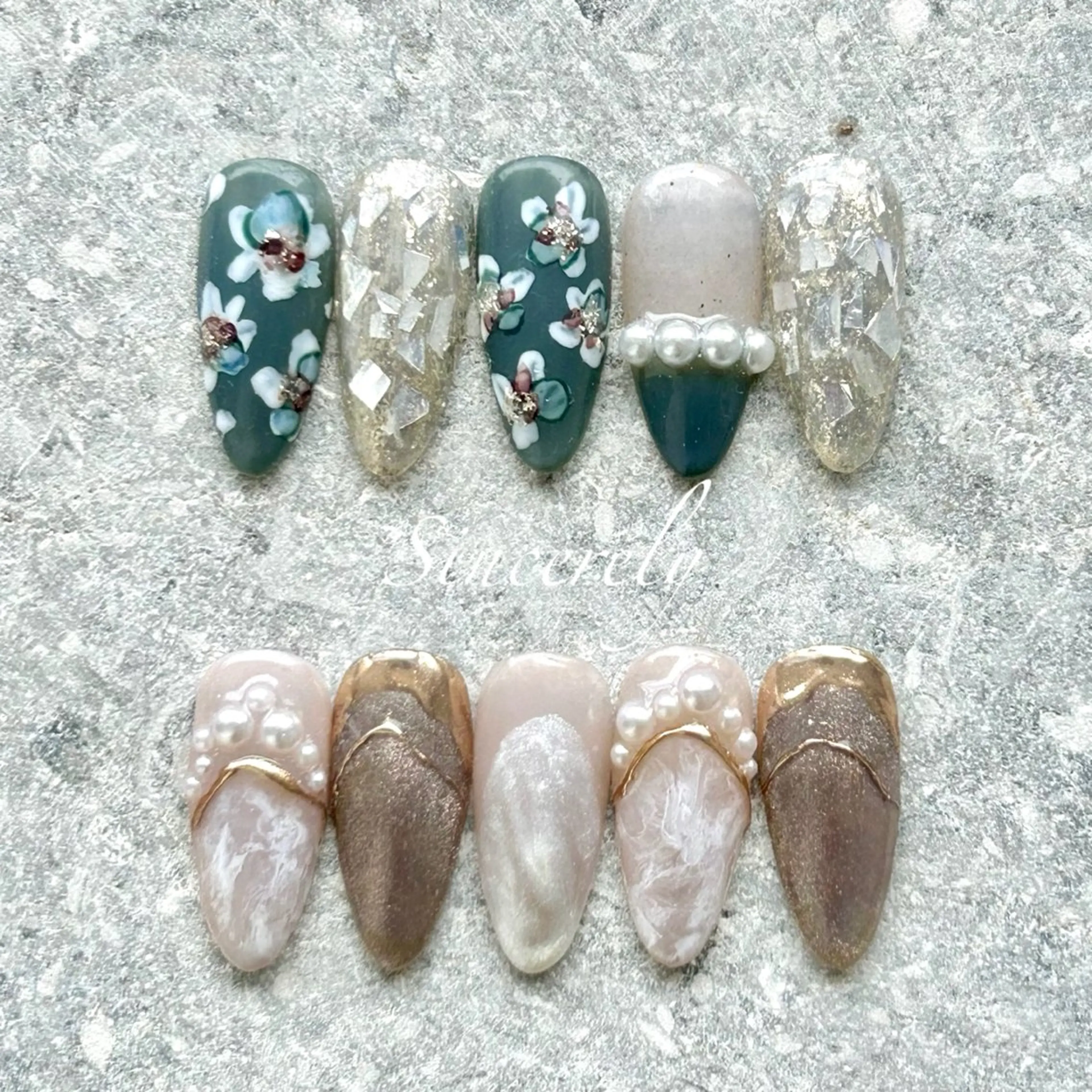 ネイル Sincerely ☺︎のネイルデザイン