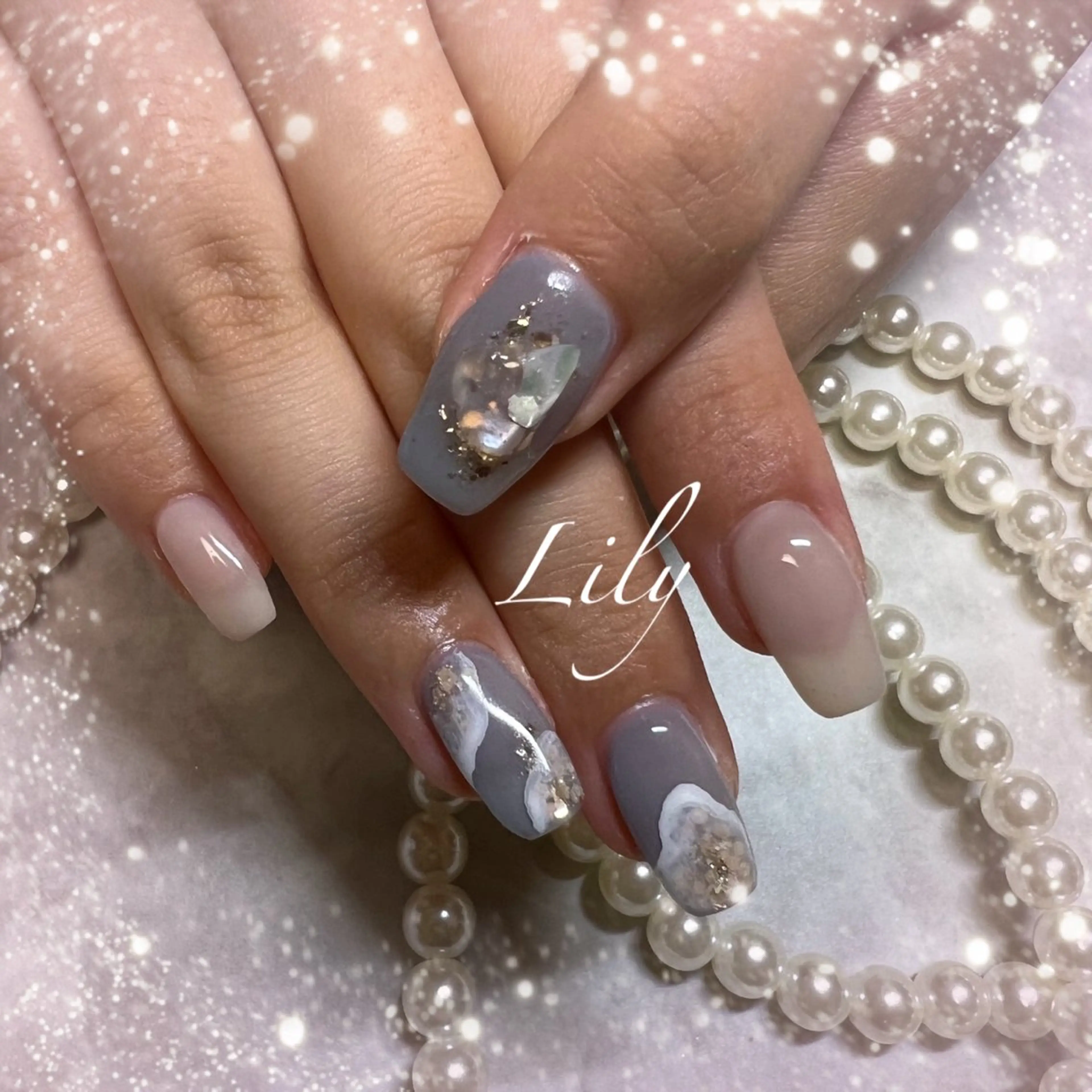 ネイル ハンドネイル Nailsalon Lilyのネイルデザイン