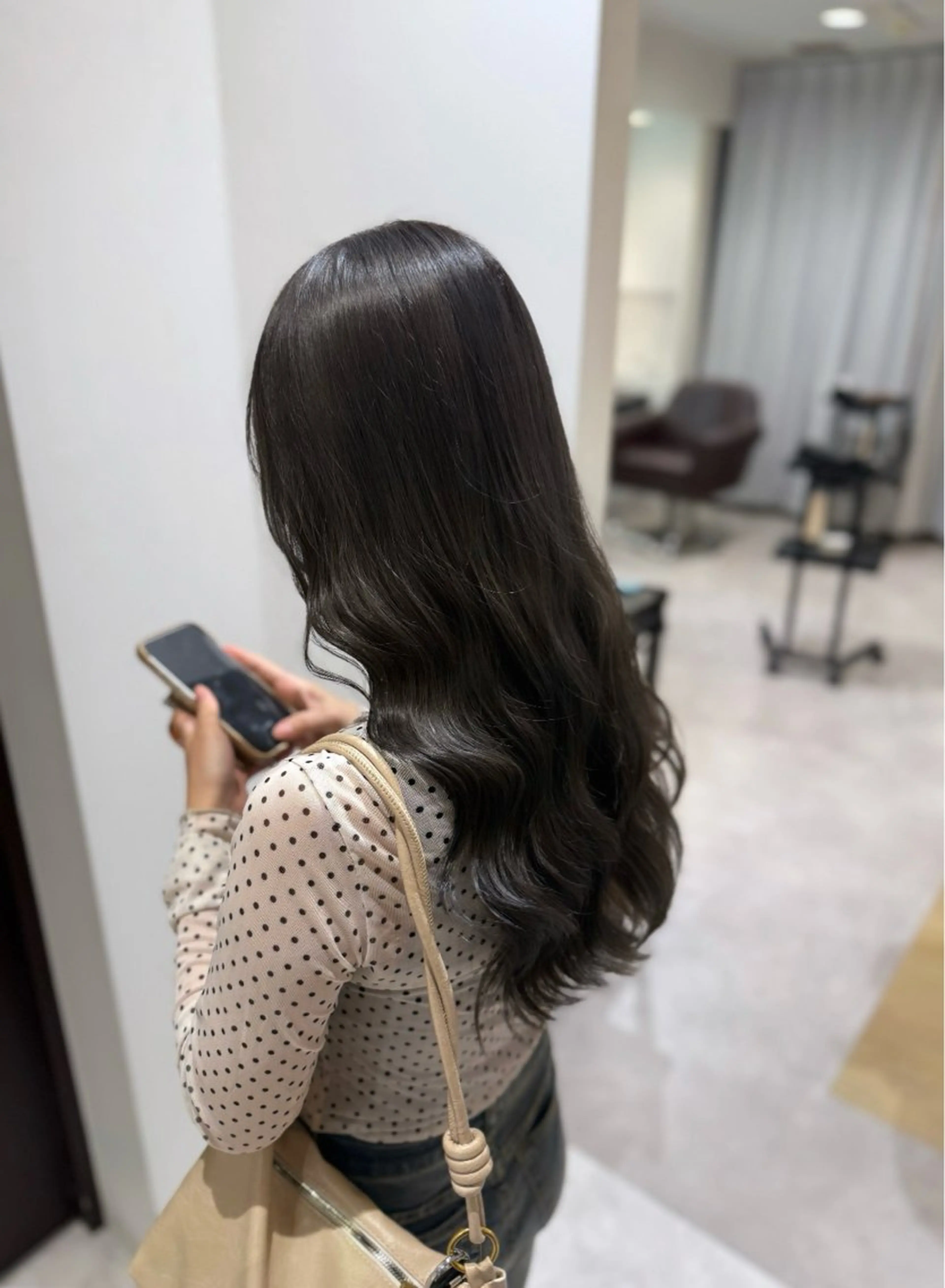 カラー 🇰🇷韓国風艶髪 /AZUSA🤍のヘアスタイル