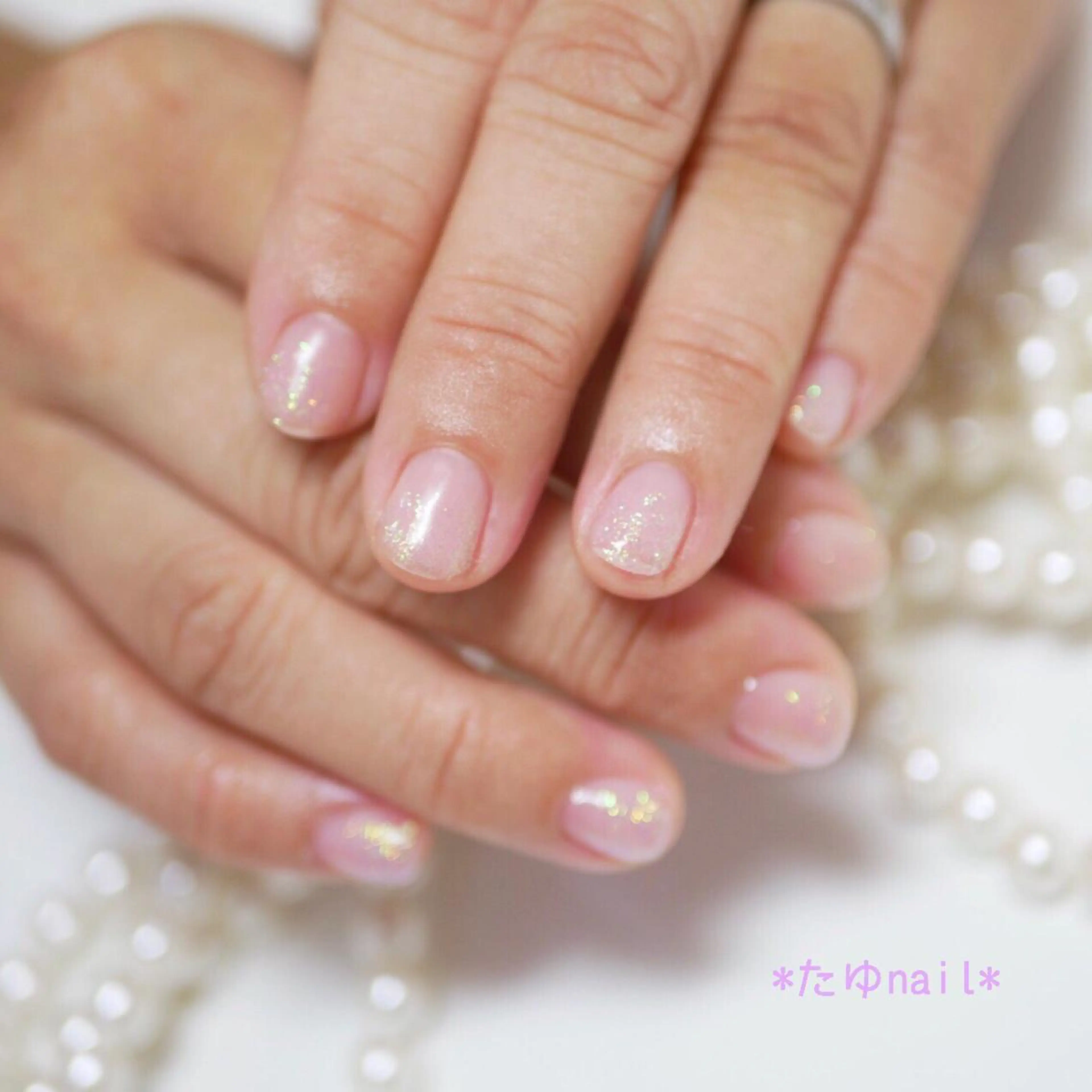 ネイル ハンドネイル ネイルサロン・ネイルスクール　たゆnail所属・ネイルサロン 【たゆnail】のネイルデザイン