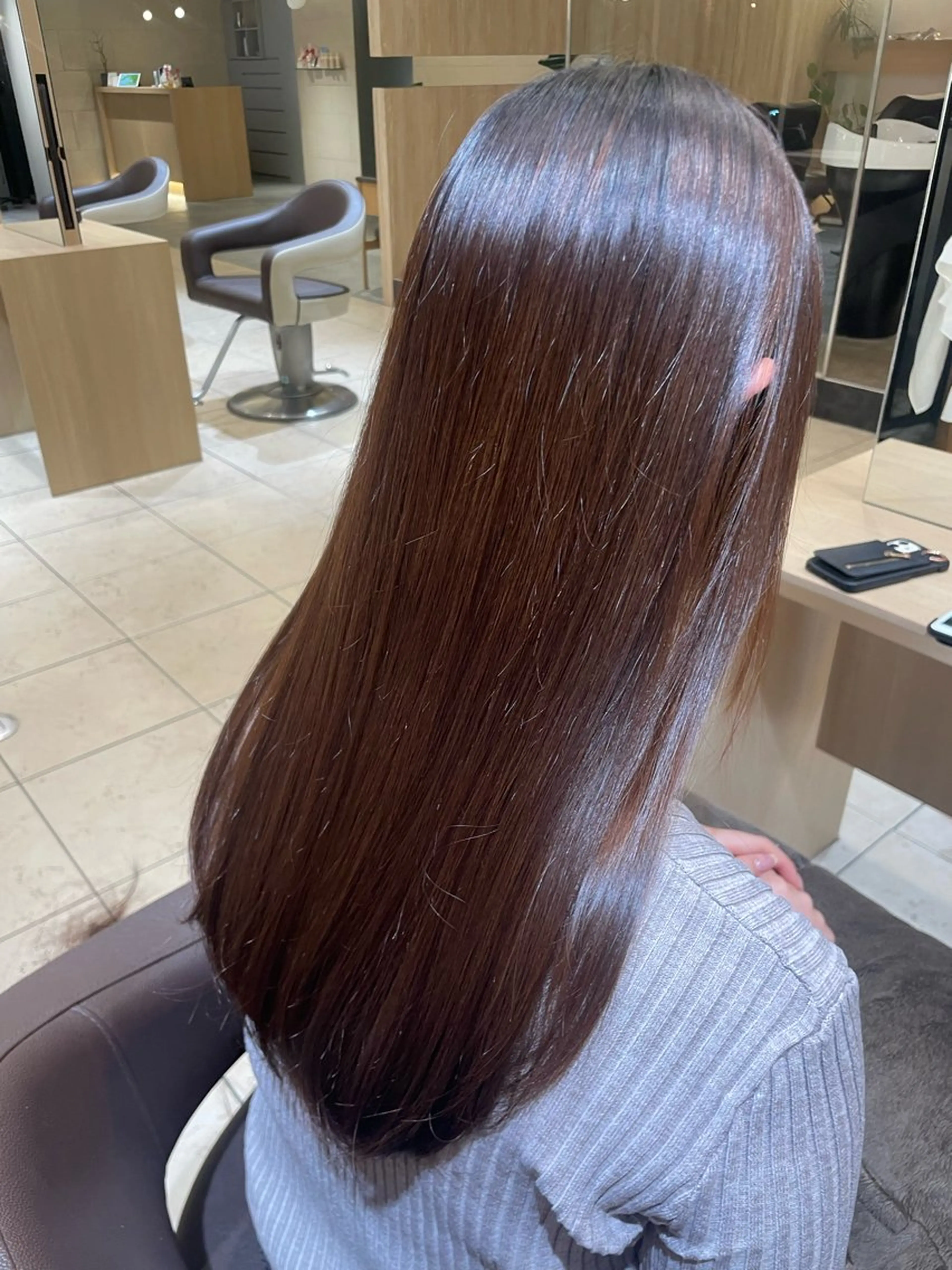 ロング 髪質改善 畠山 莉緒のヘアスタイル