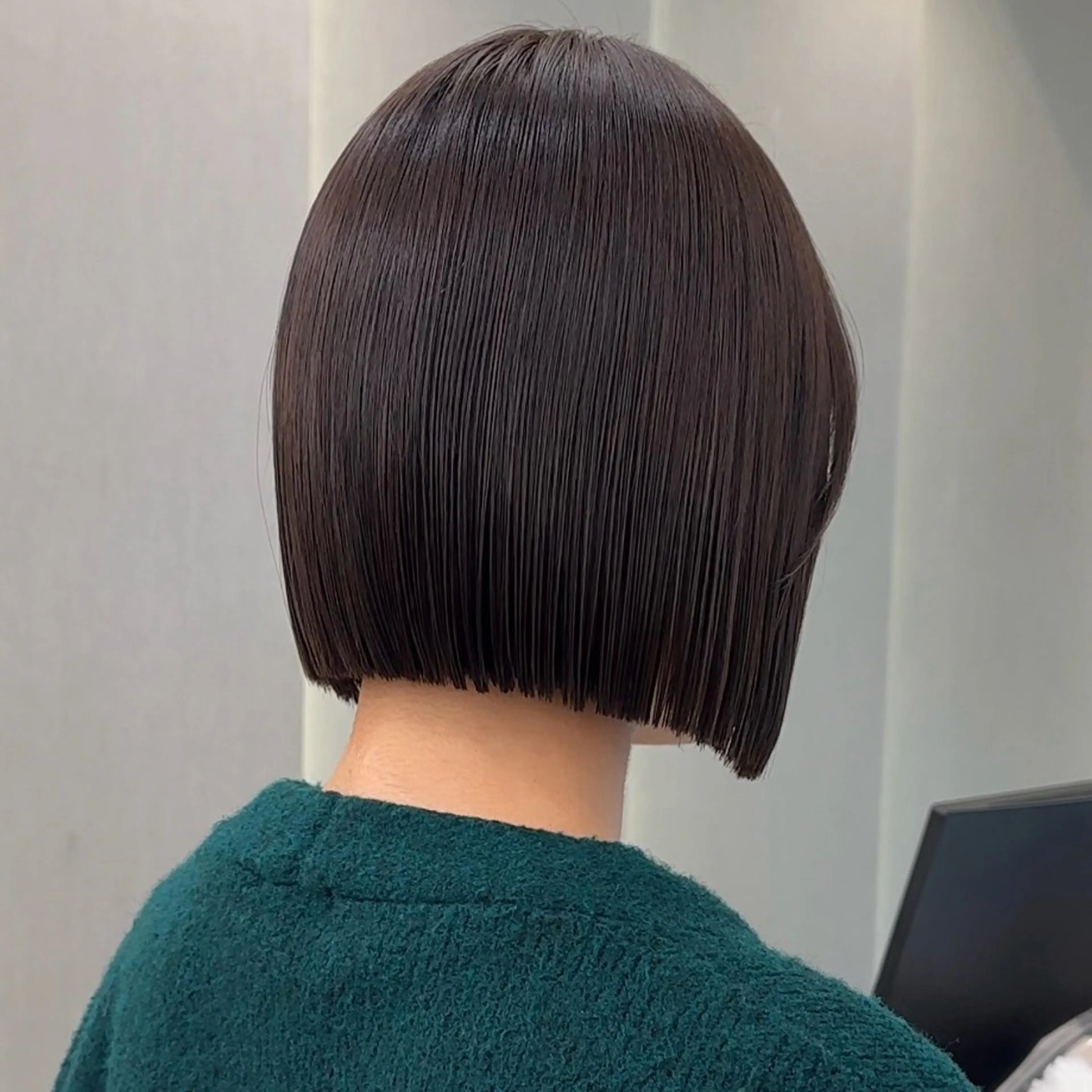 ミディアム カット 縮毛矯正 トリートメント 縮毛矯正/韓国ヘア /レイヤー🎀ミズキのヘアスタイル