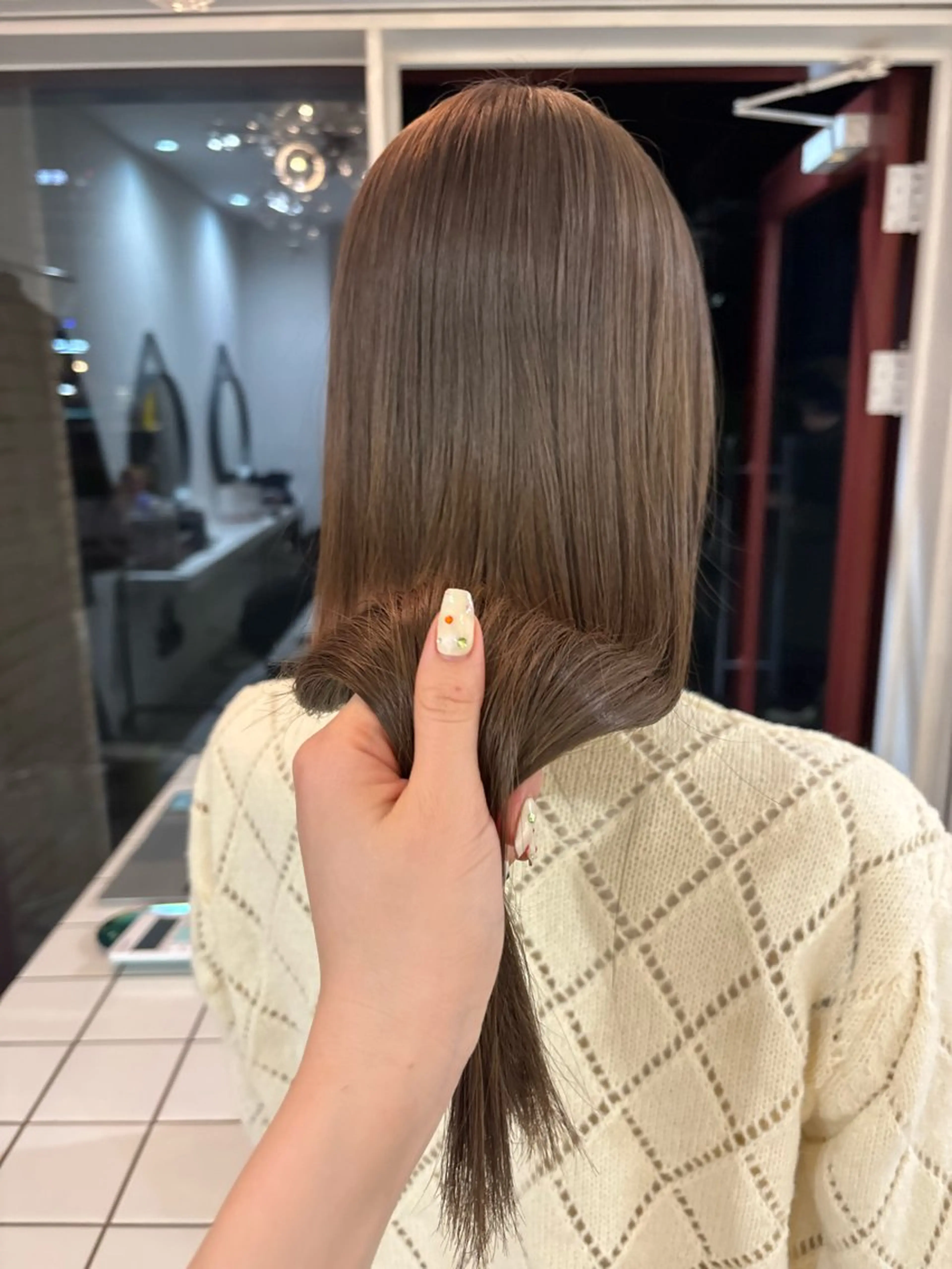 ロング カラー toko / ブリーチなしカラーのヘアスタイル