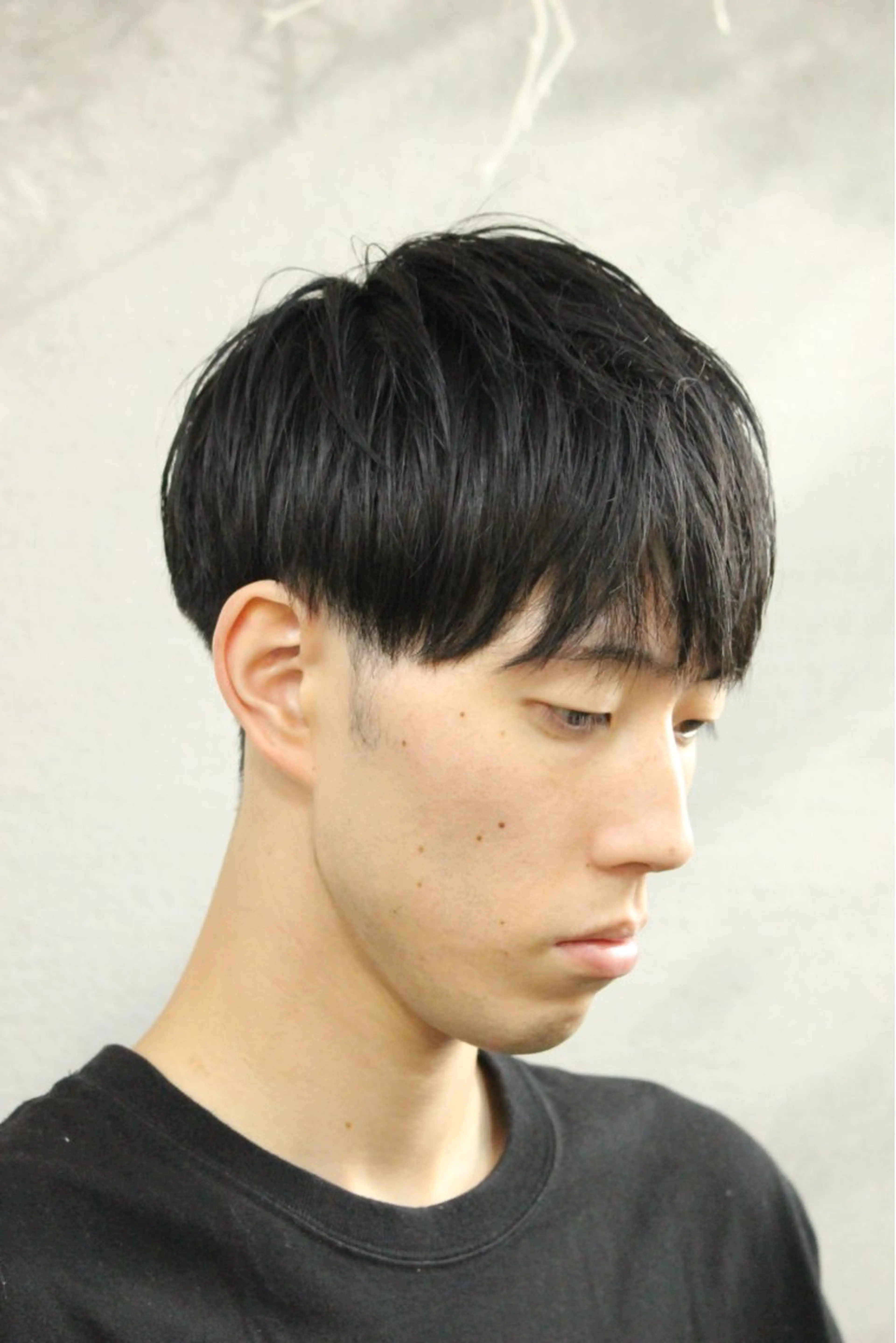 ショート メンズ マッシュ メンズ/ケアパーマ /hayashiのヘアスタイル