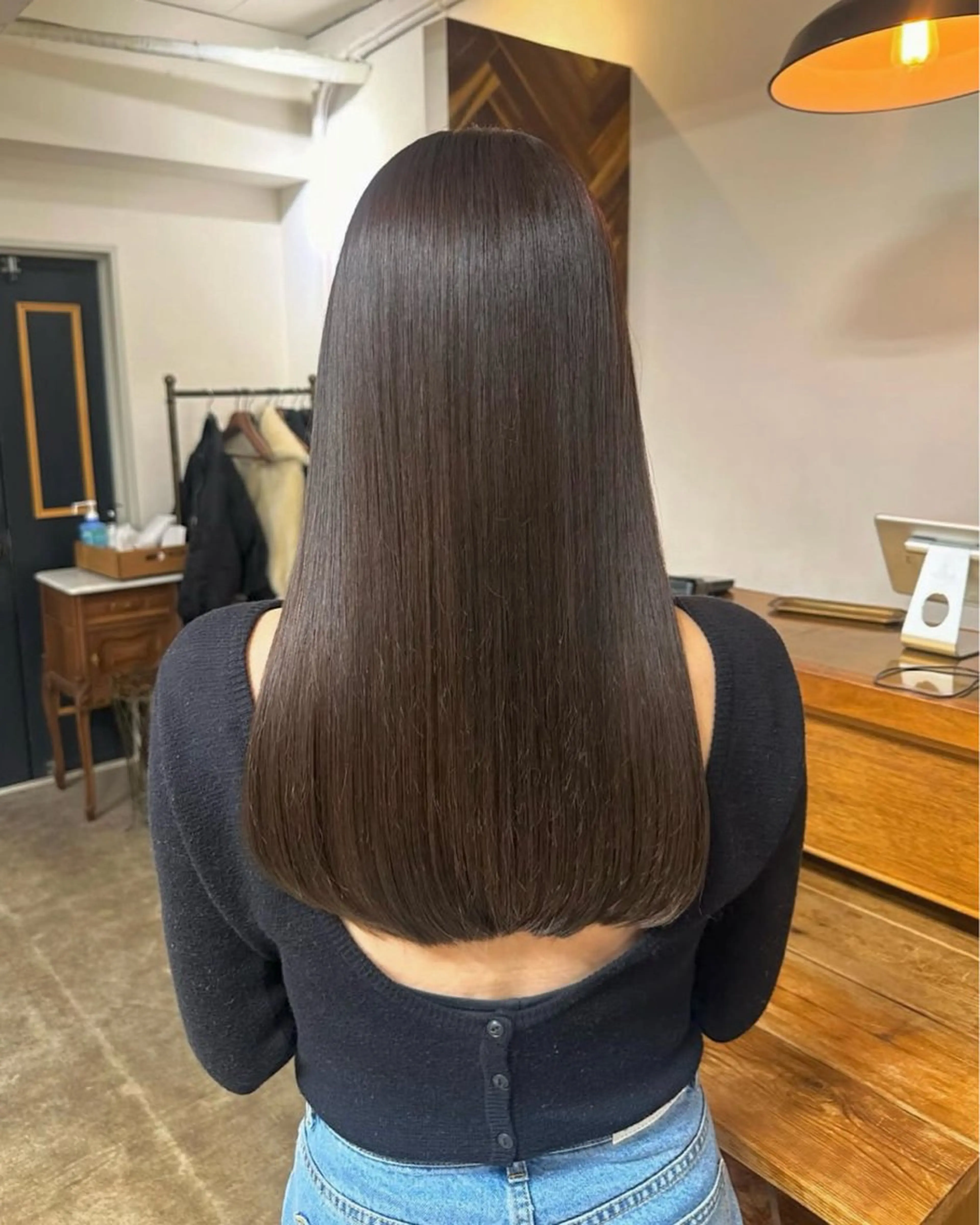 ロング 髪質改善 トリートメント 酸熱トリートメント カット ヘアカラー トリートメント NAGISA 🎀透明感カラー🎀のヘアスタイル