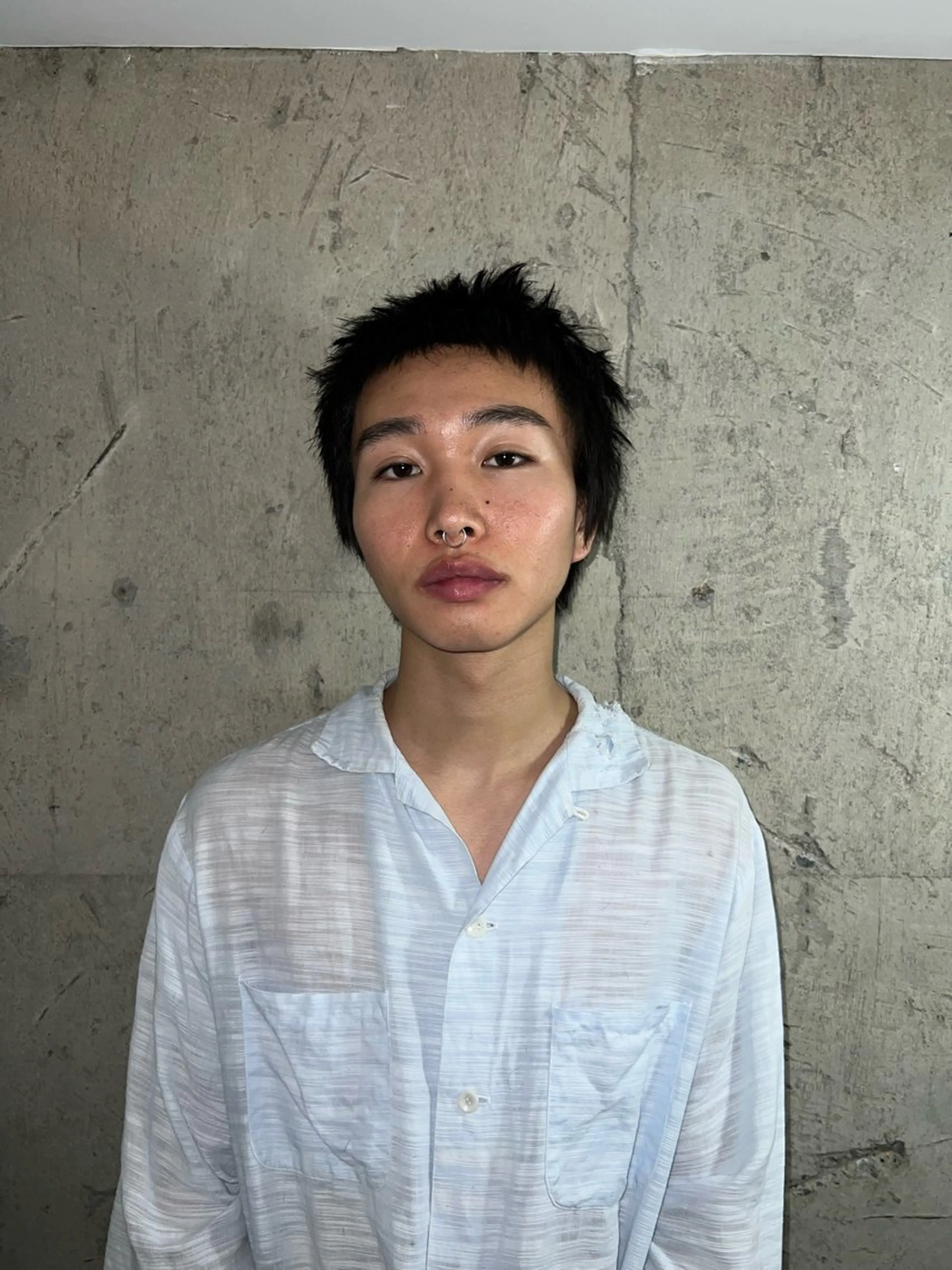 メンズ スパイキーショート カット Kawano Kaito🟢のヘアスタイル