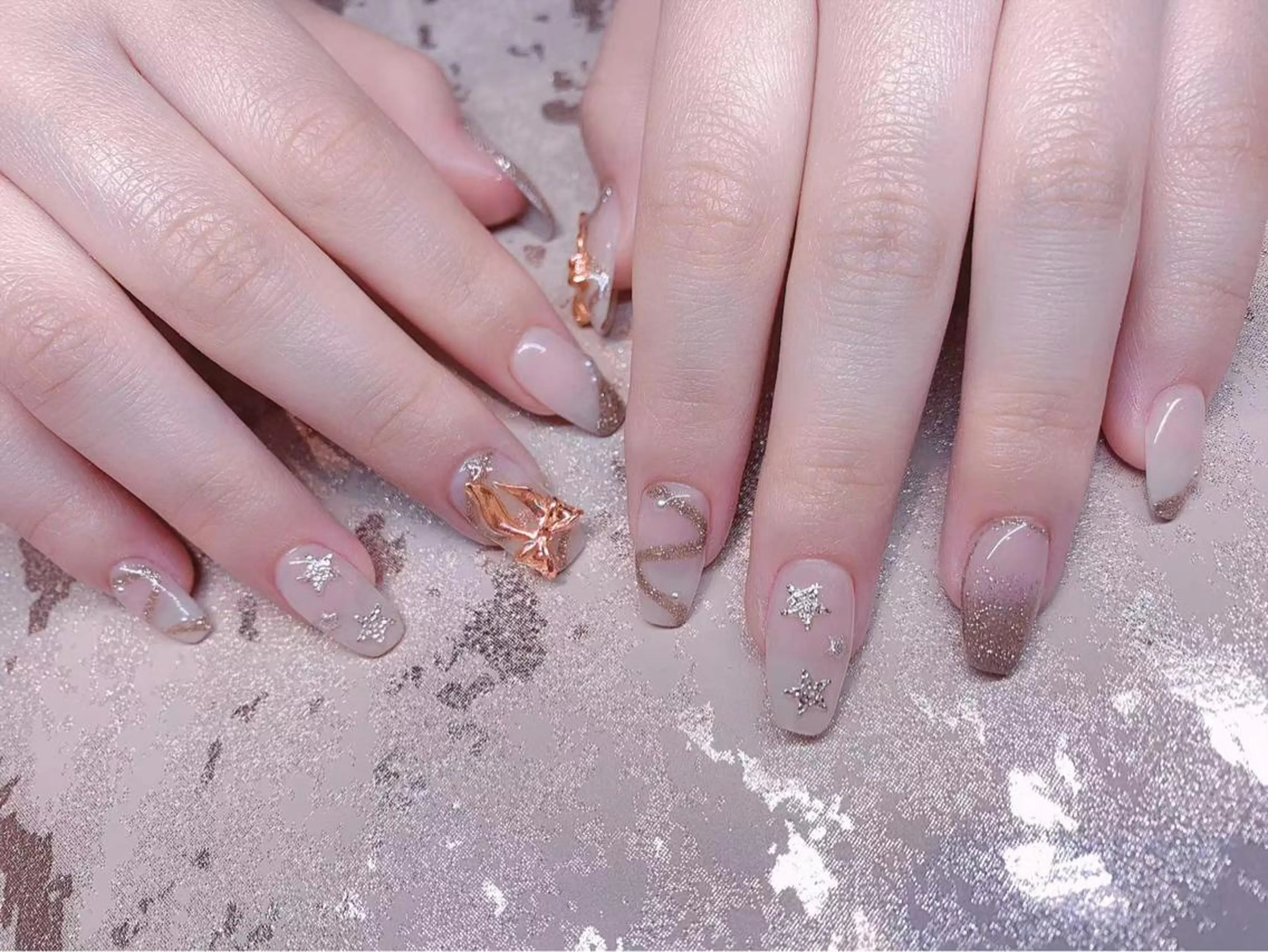 ネイル 長さだし専門店 M2 rikaのネイルデザイン