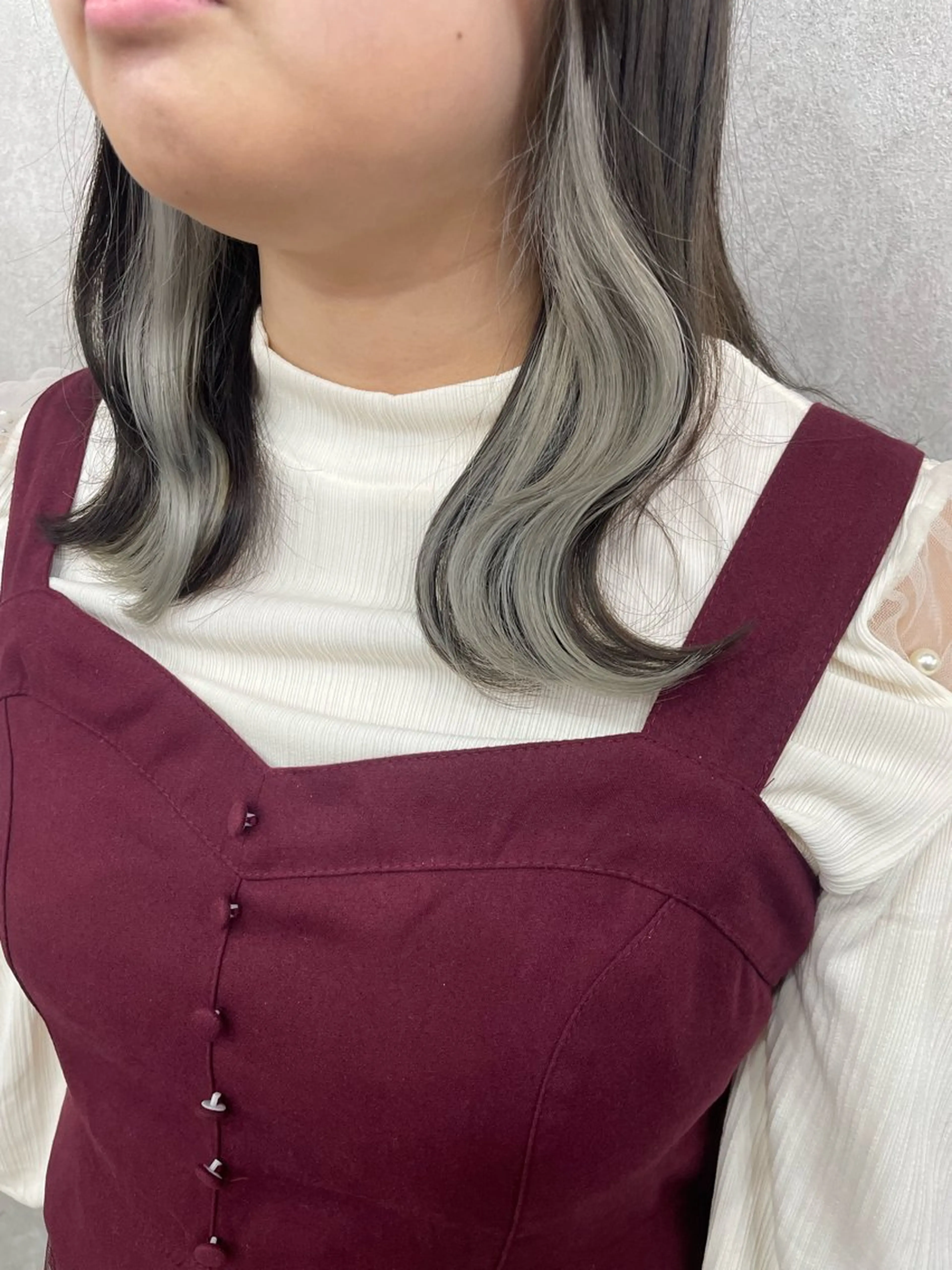 ミディアム カラー ヘアカラー トリートメント ヘッドスパ 【店長】インナー指名 No.1戸塚優思のヘアスタイル
