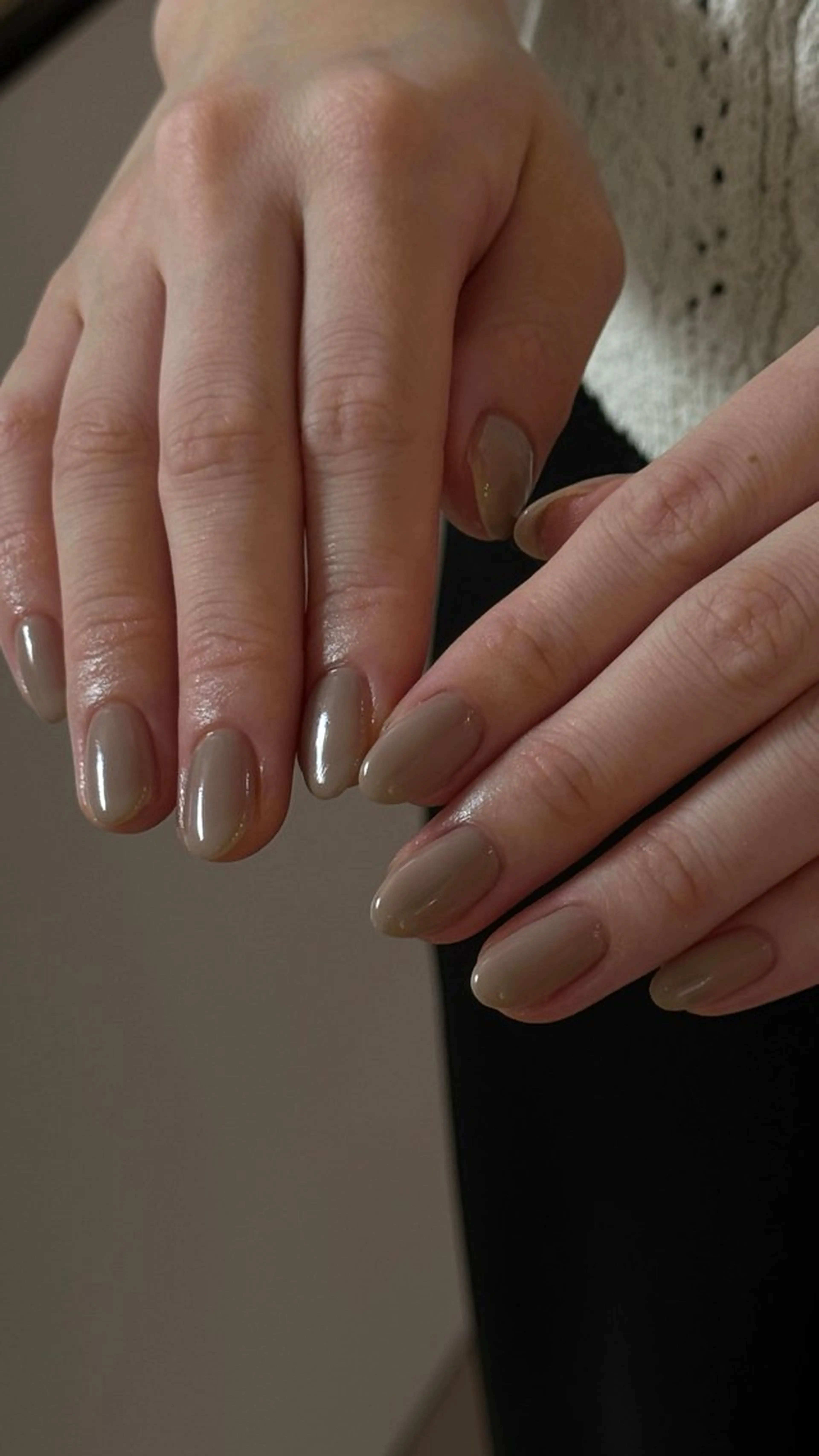 ネイル ワンカラーネイル moe ⠀のネイルデザイン