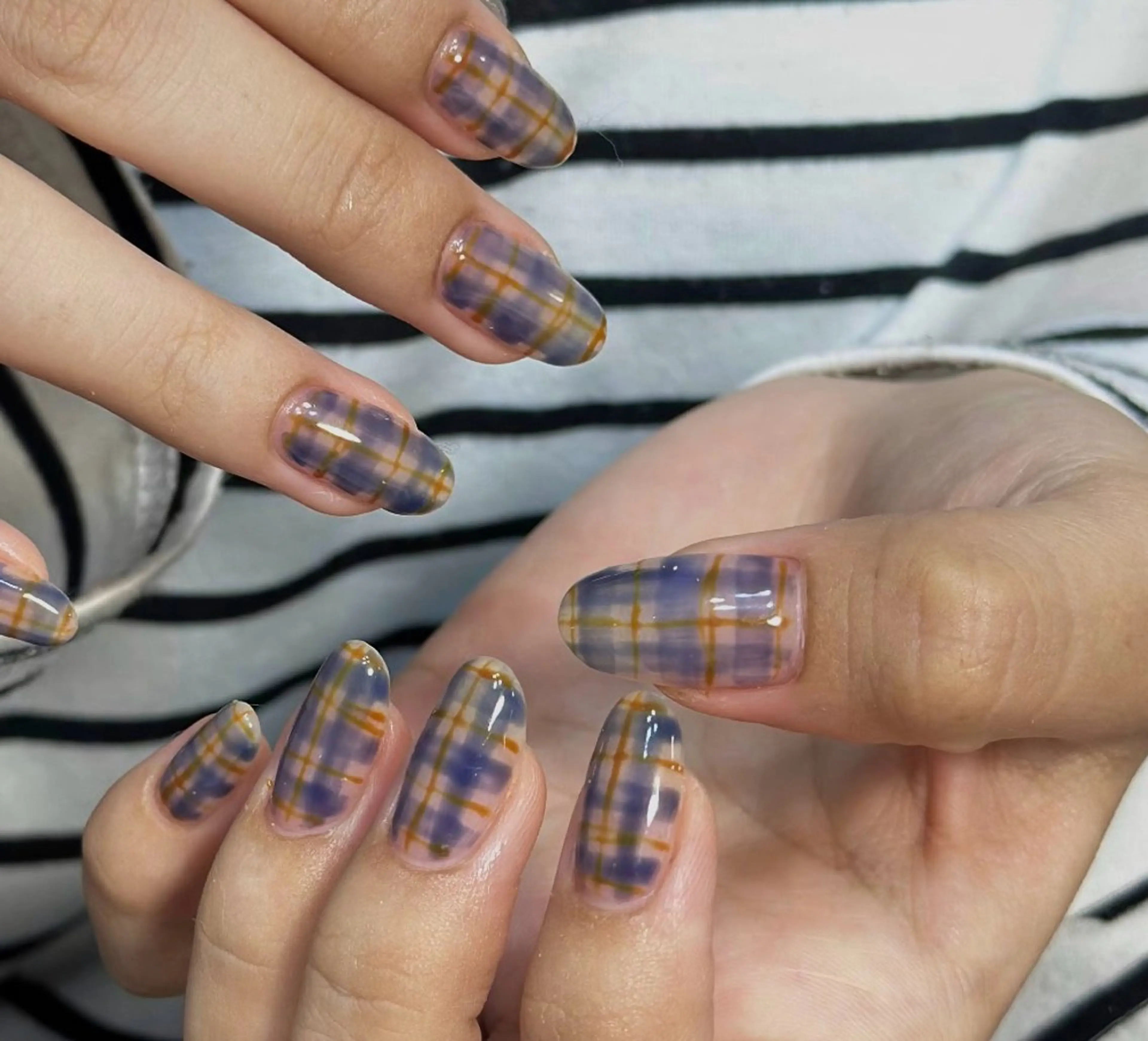 ネイル シンプルネイル ハンドネイル ネイルサロン Ivy.のネイルデザイン