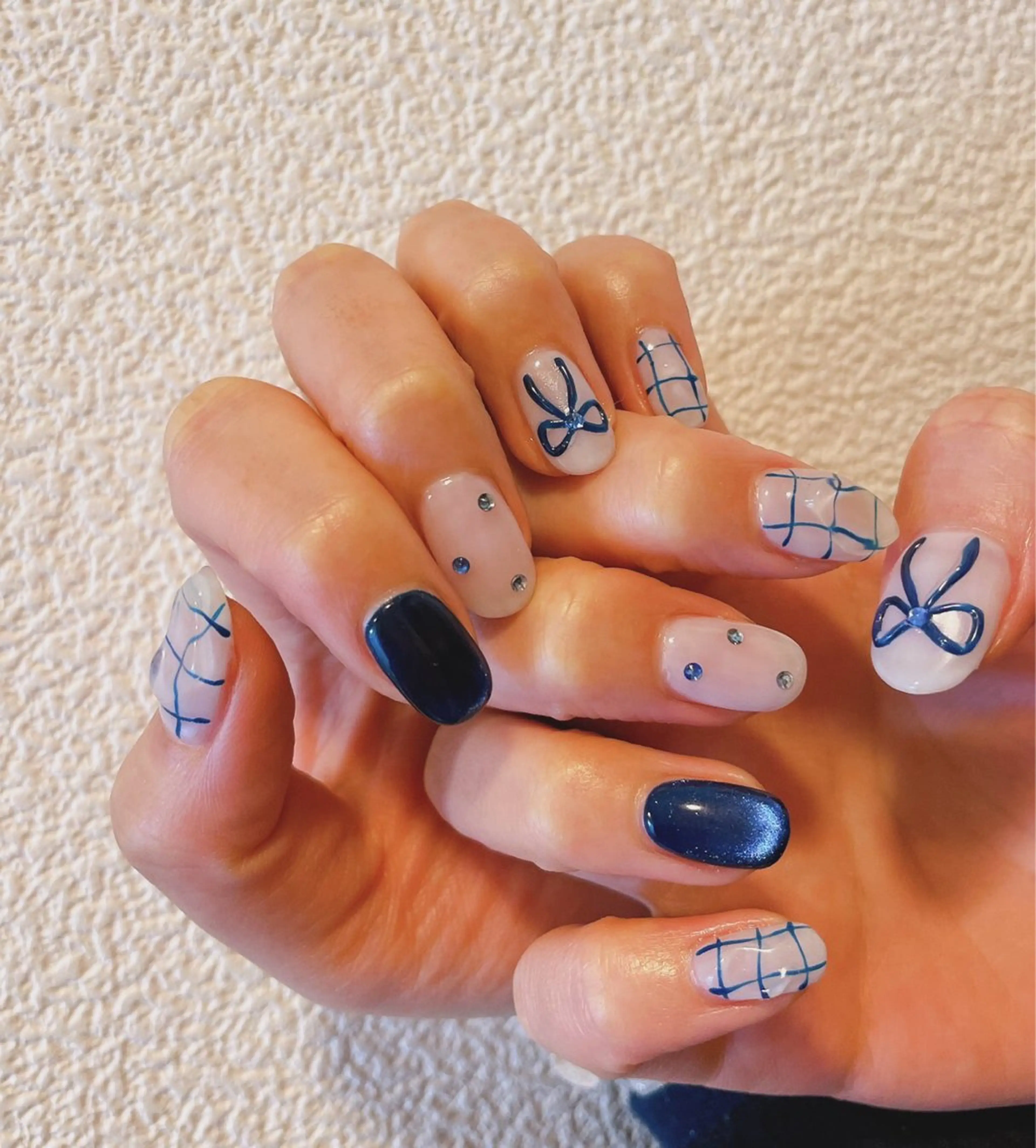 ネイル オーロラネイル フットネイル フレンチネイル ジェルネイル 韓国ネイル ハンドネイル kiki nail &brow二子玉川の眉毛・アイブロウイメージ