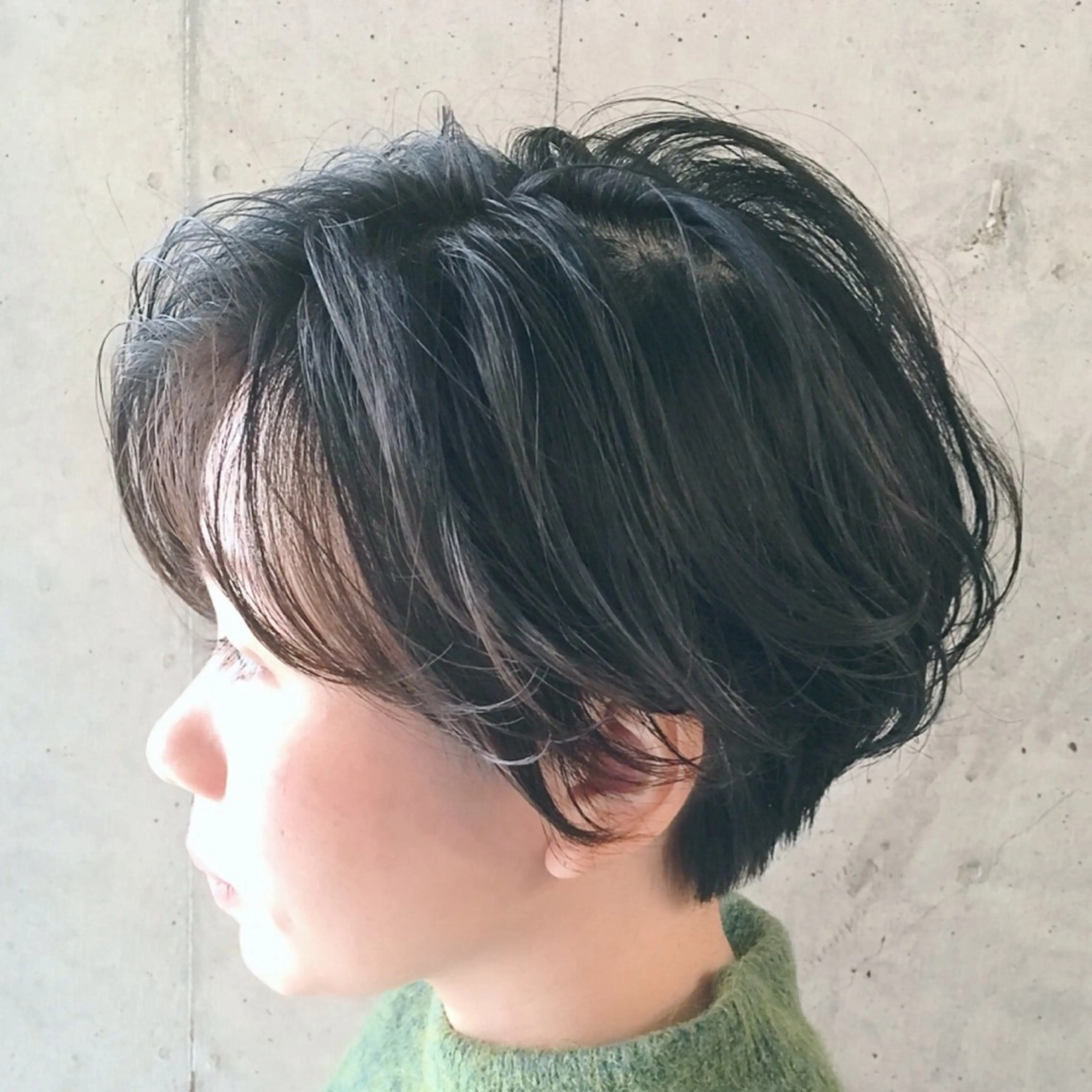 ショート カラー パーマ ヘアアレンジ メンズ キッズ ショートヘア TopStylist ✂︎ Azumaのヘアスタイル