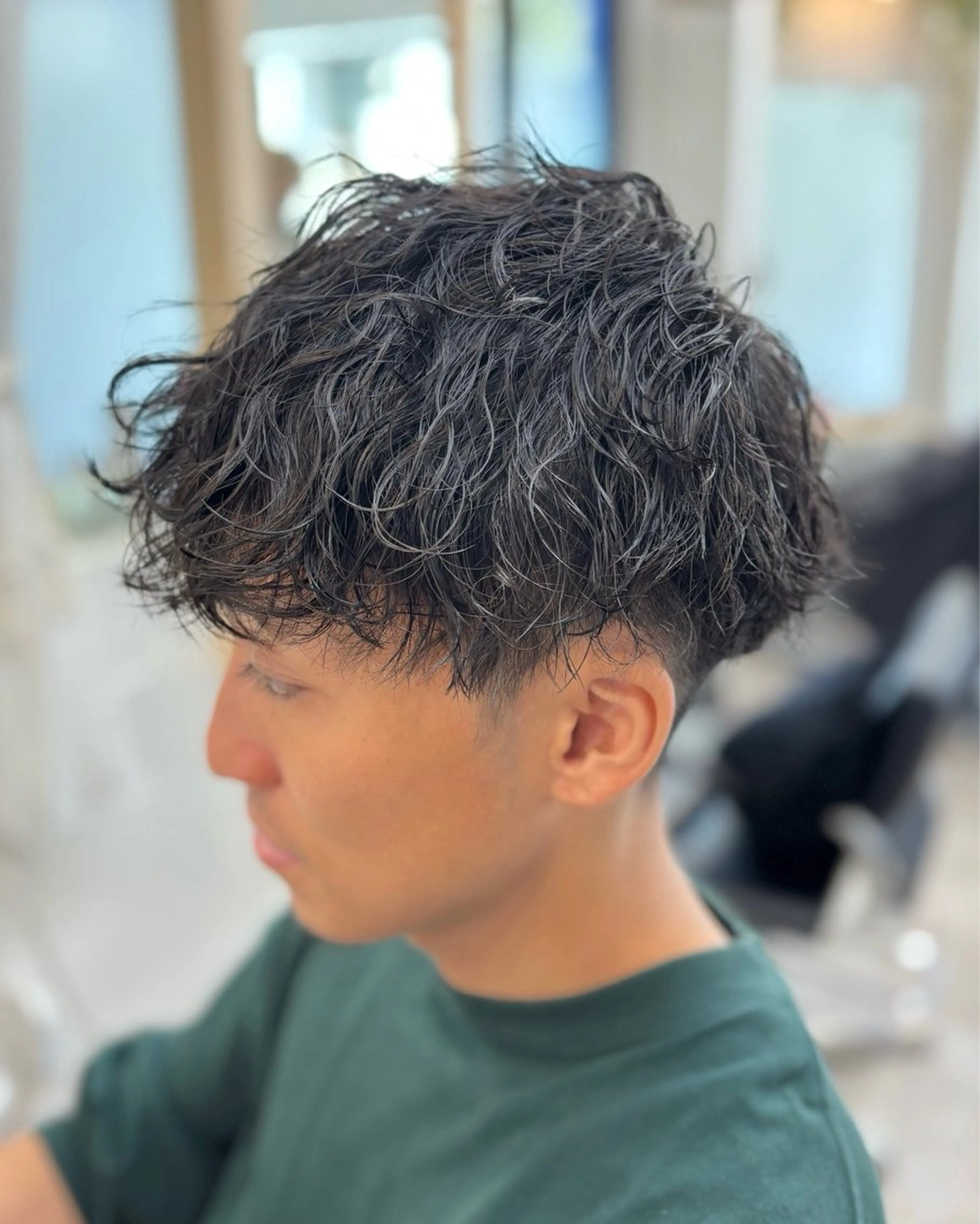 パーマ メンズ カット ヘアカラー パーマ 小顔似合わせカット ┊︎＊AYANO＊のヘアスタイル