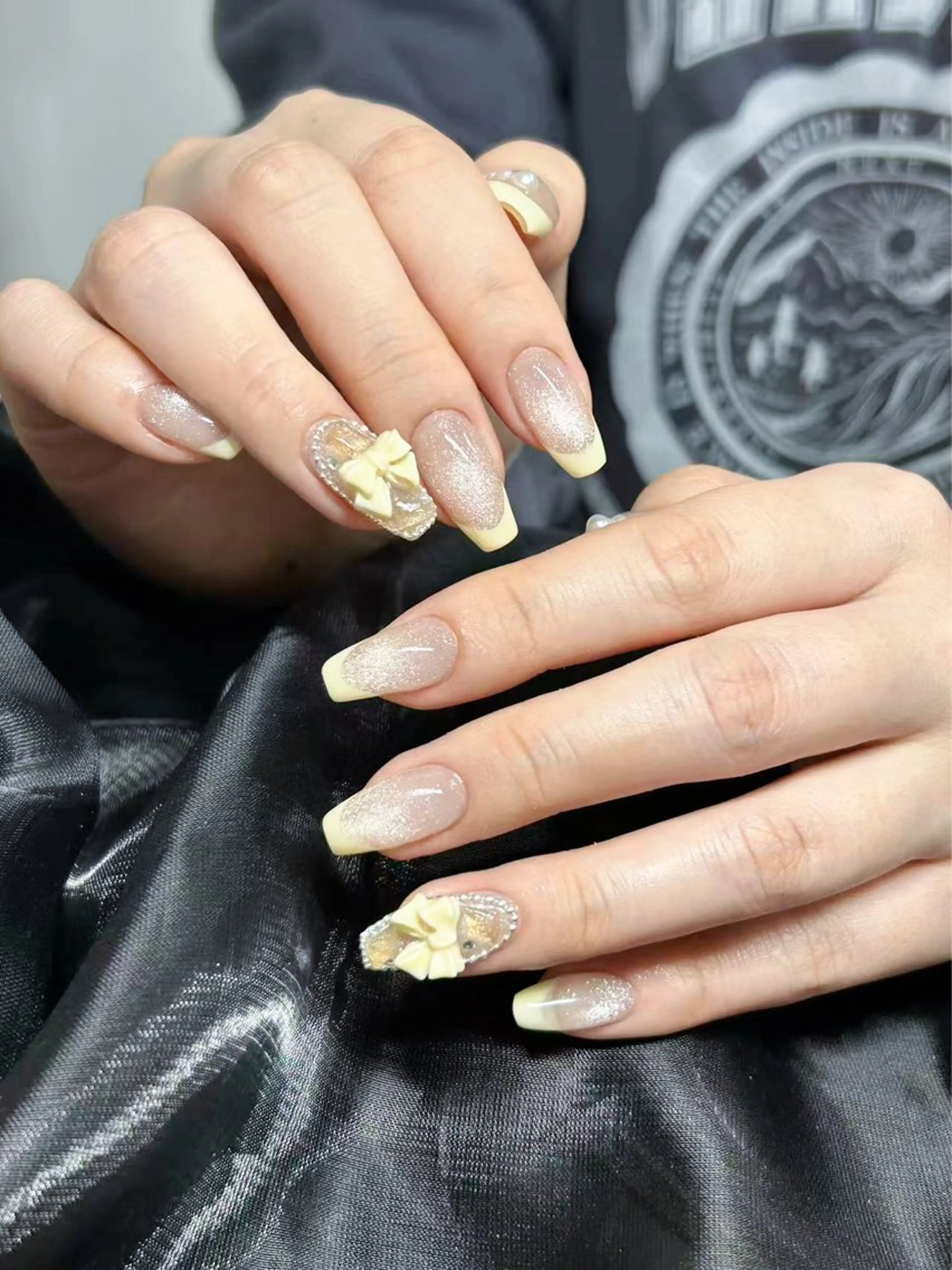 ネイル スカルプネイル シンプルネイル Lunailsalon所属・Lu nailsalonのネイルデザイン