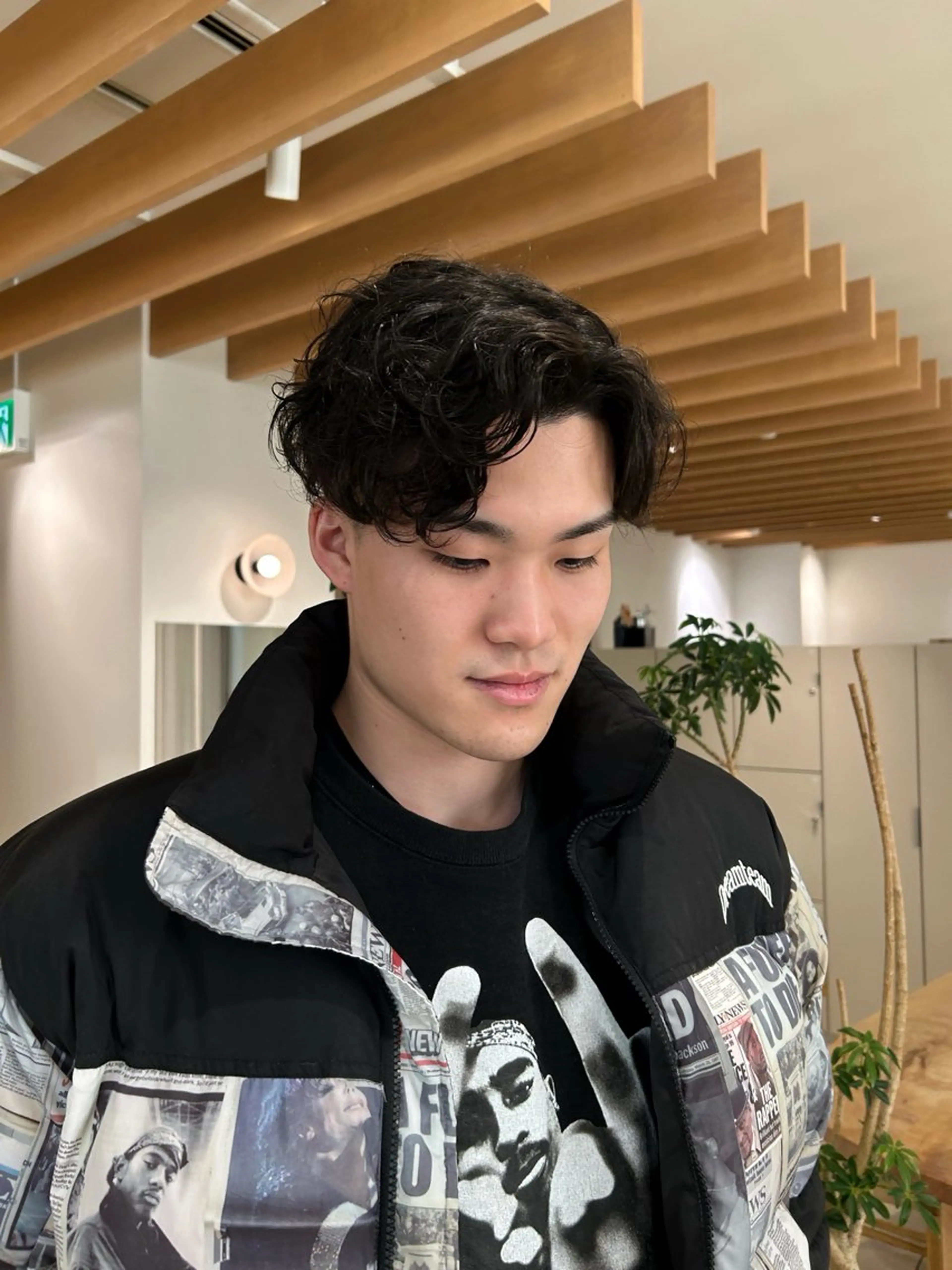 パーマ メンズ メンズパーマ 矢場町/酸性ストレー ト/髪質改善/リオのヘアスタイル