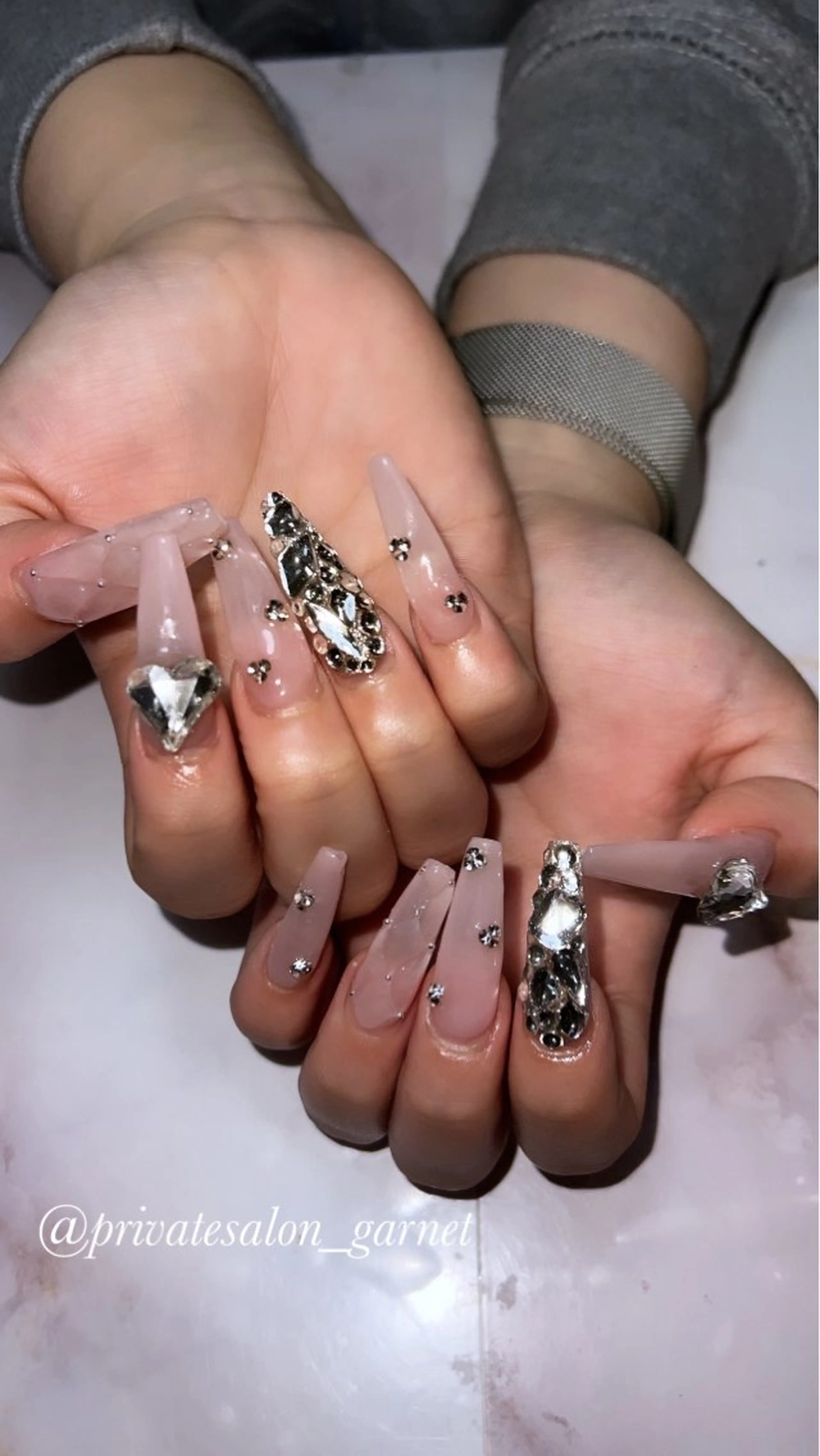 ネイル ハンドネイル Garnet nailのネイルデザイン