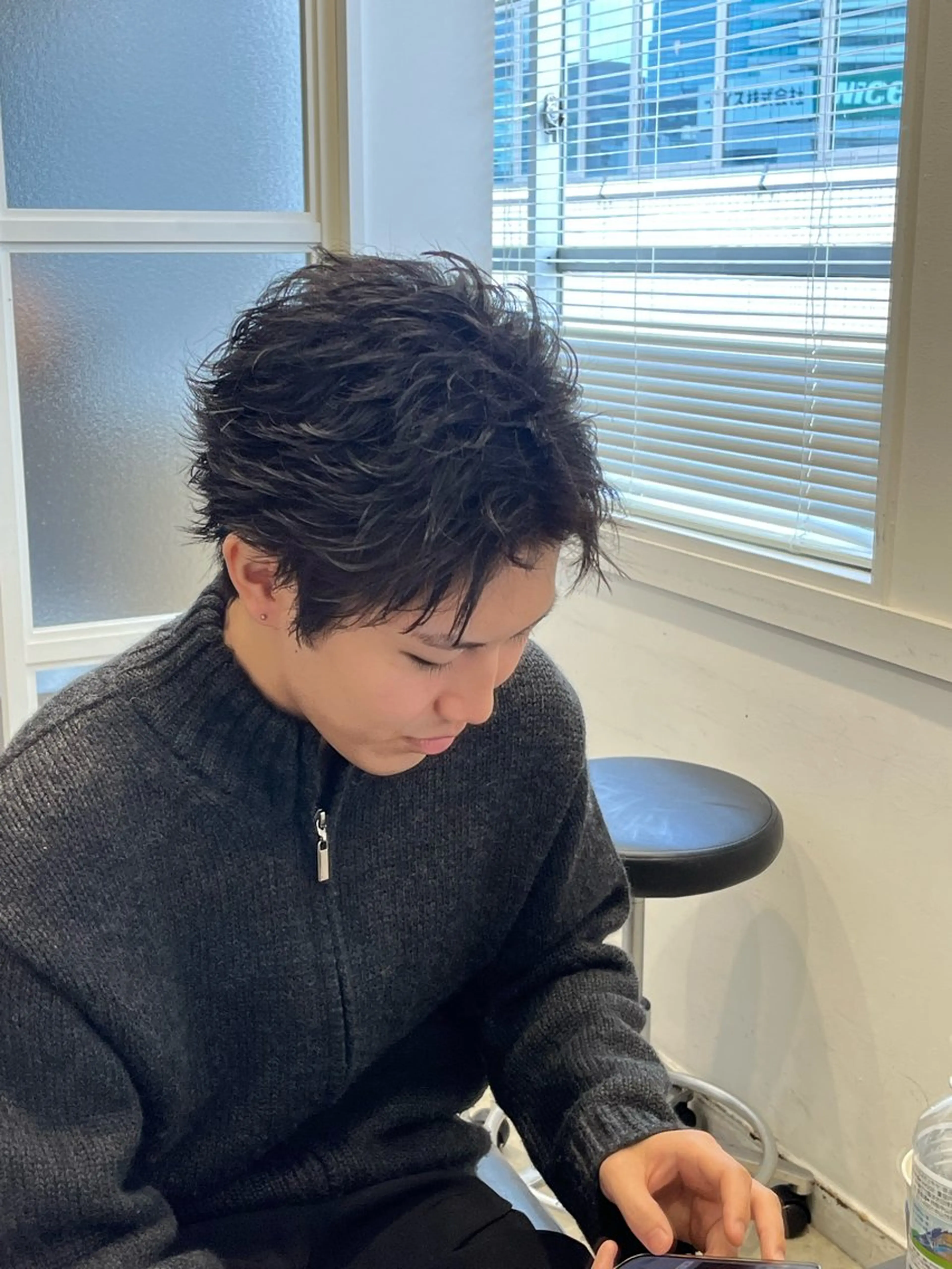 メンズ カット トリートメント ヘッドスパ ヘアセット Go   Today シェアサロン　横浜店所属・【ただの天才 🎨】のヘアスタイル