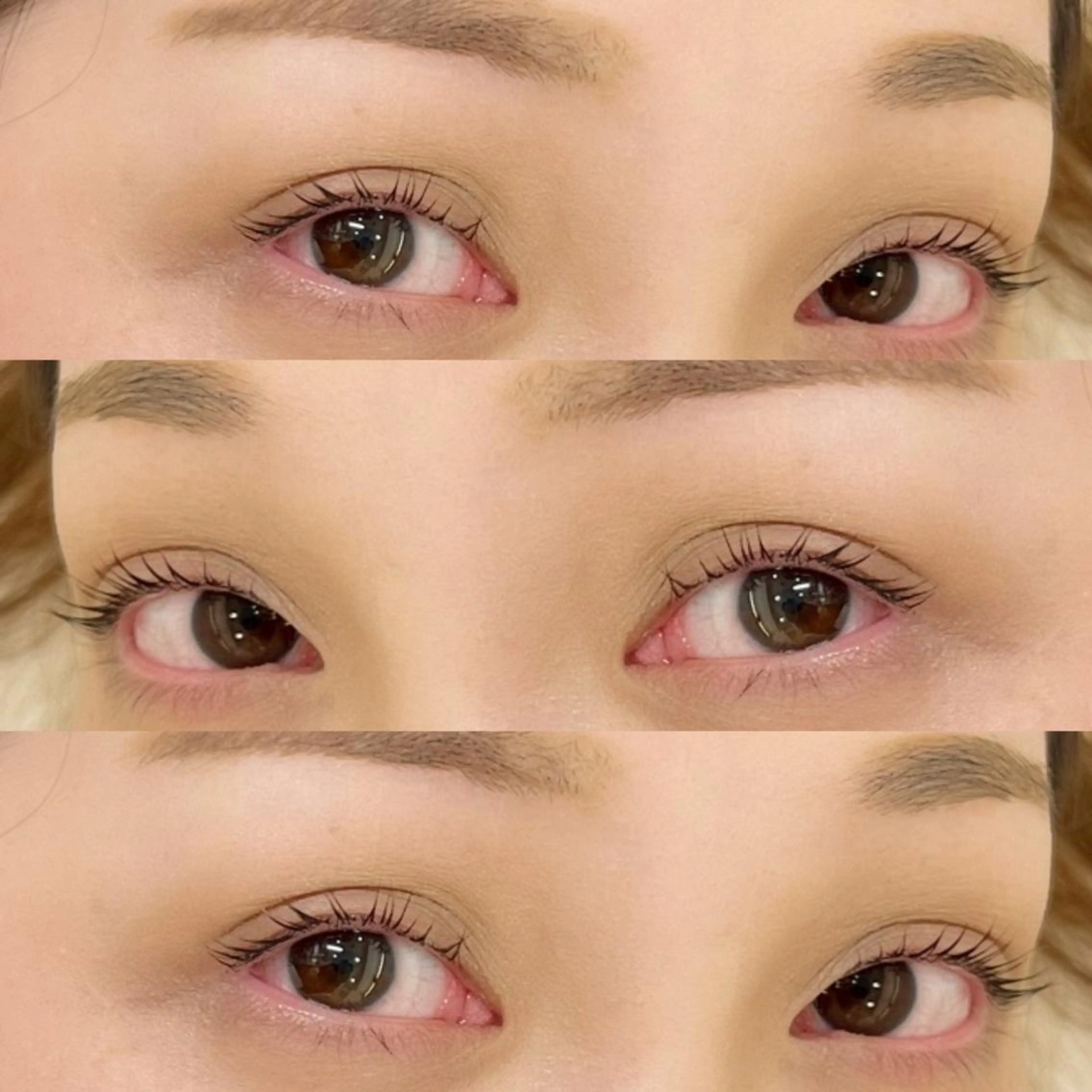 マツエク・マツパ 一重×まつ毛パーマ ミントラッシュ　　八王子店所属・. 𝗬𝗨のマツエク・マツパデザイン