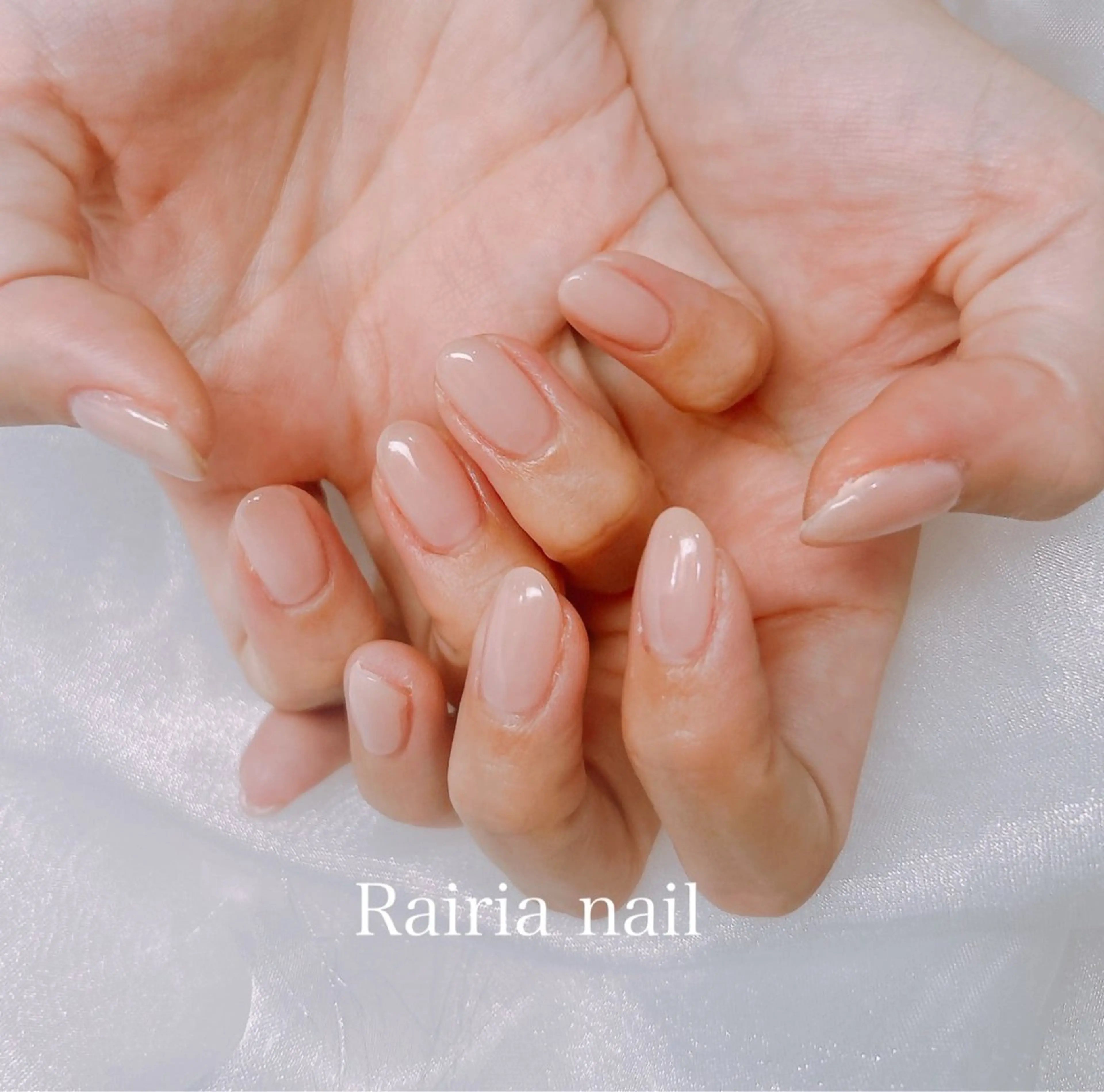 ネイル ワンカラーネイル Rairia nail所属・ライリアネイル Mikuのネイルデザイン