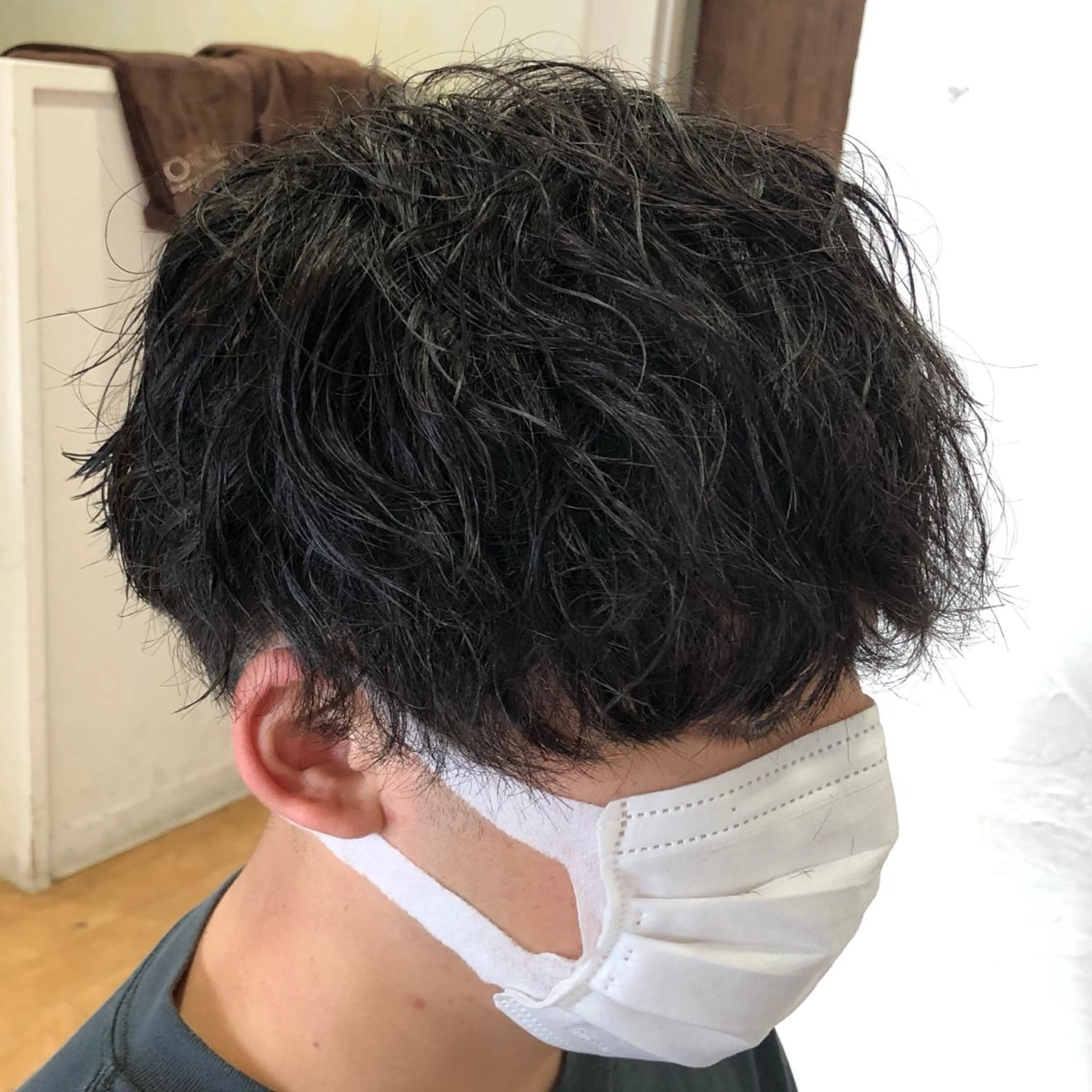 似合わせメンズカット✂️＆ニュアンスパーマ🔴の写真