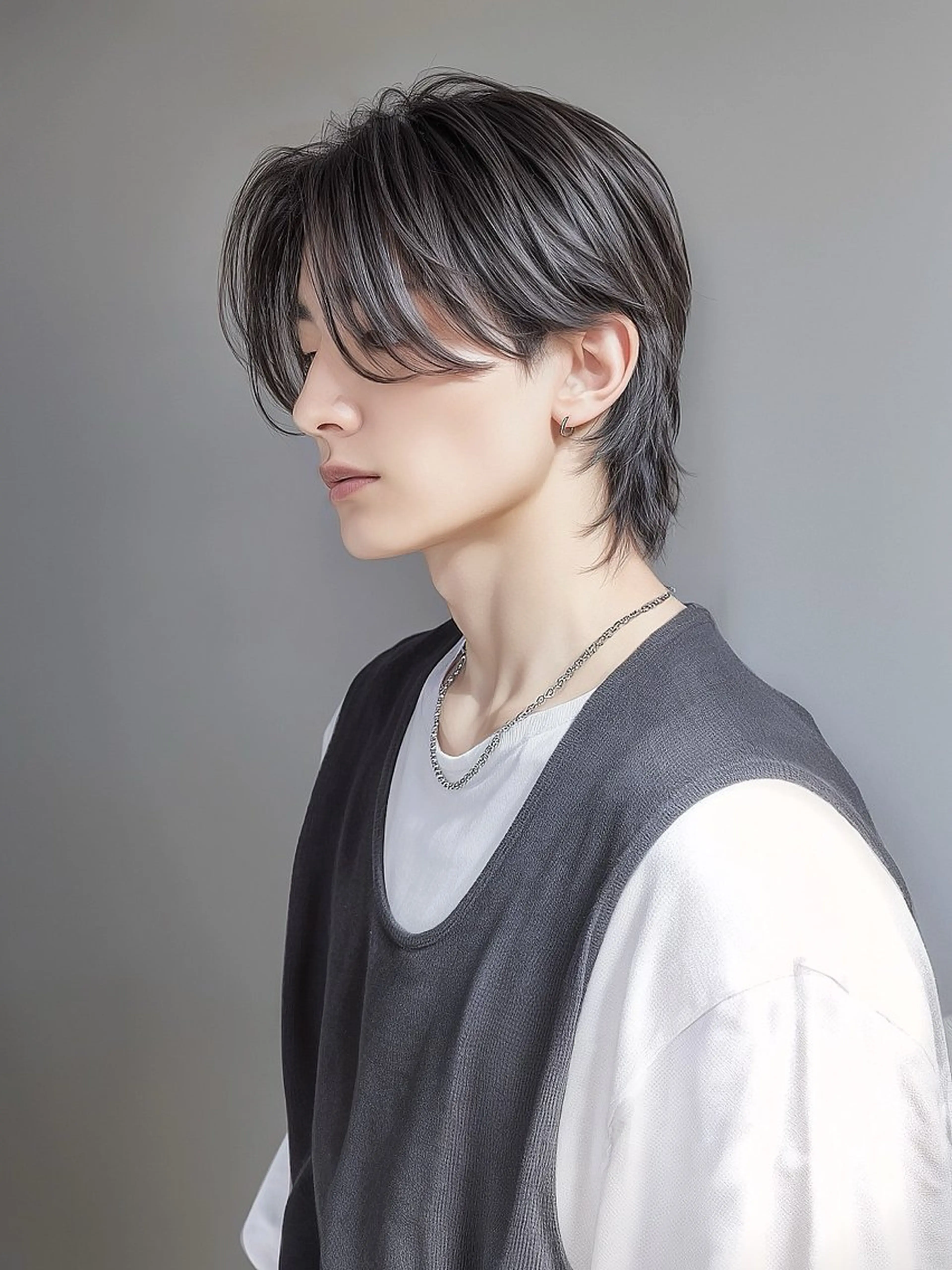 曲がる縮毛矯正の写真