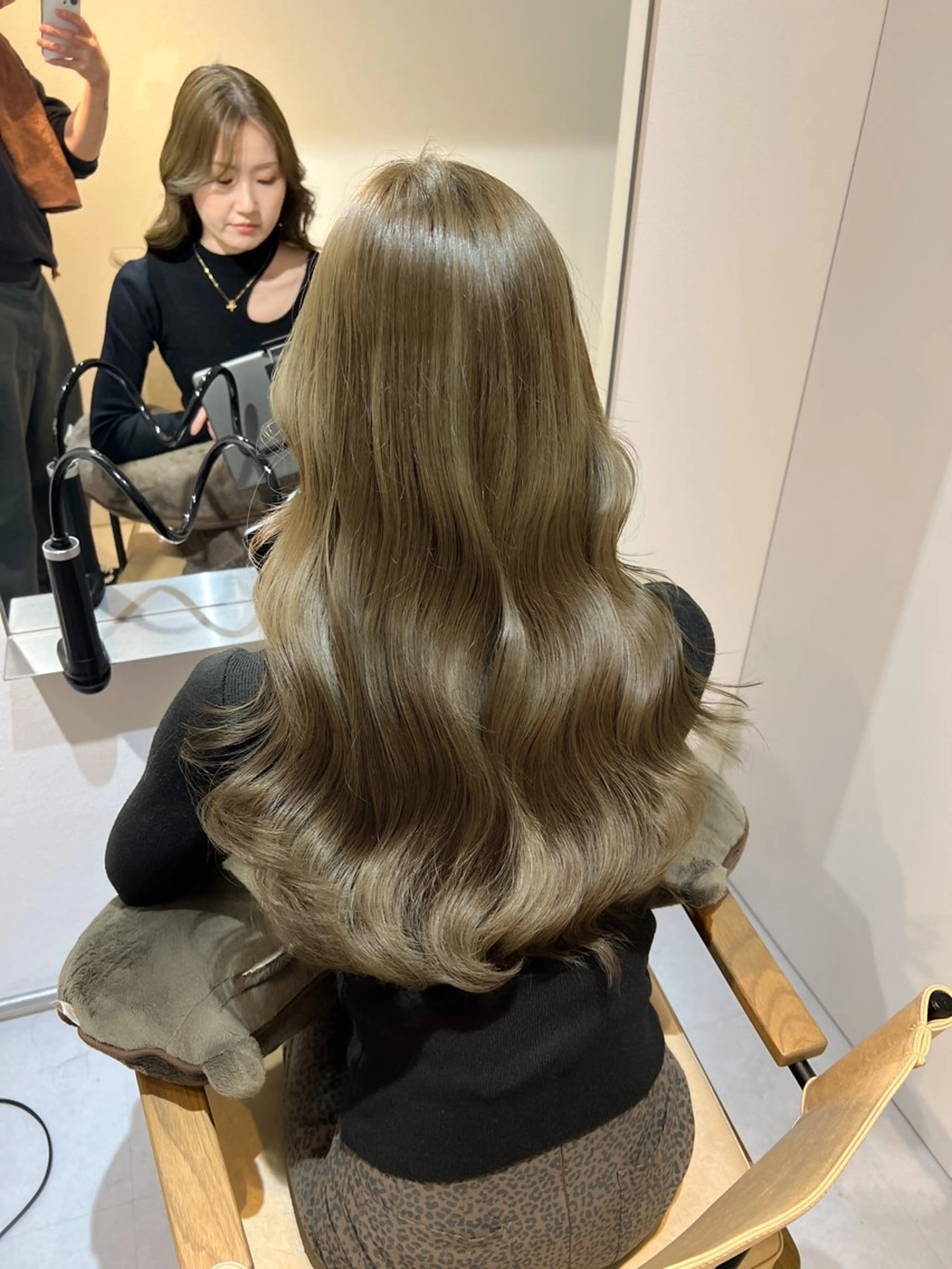 ロング カラー ヘアアレンジ ✨韓国/外国人風✨ 江原巧のヘアスタイル