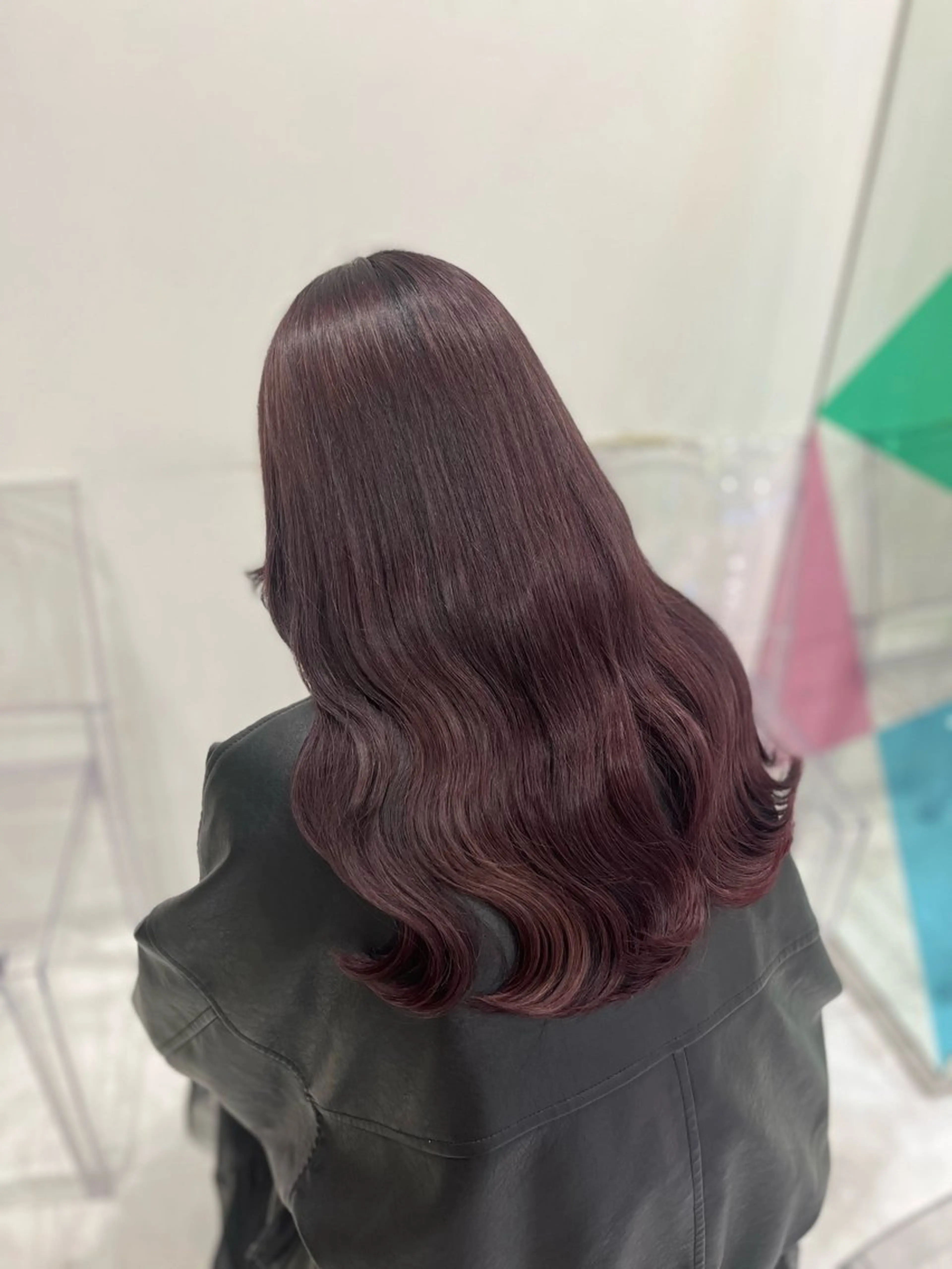 ロング カラー ガーリー♡女の子っぽ ヘア♡ピンクカラー♡のヘアスタイル