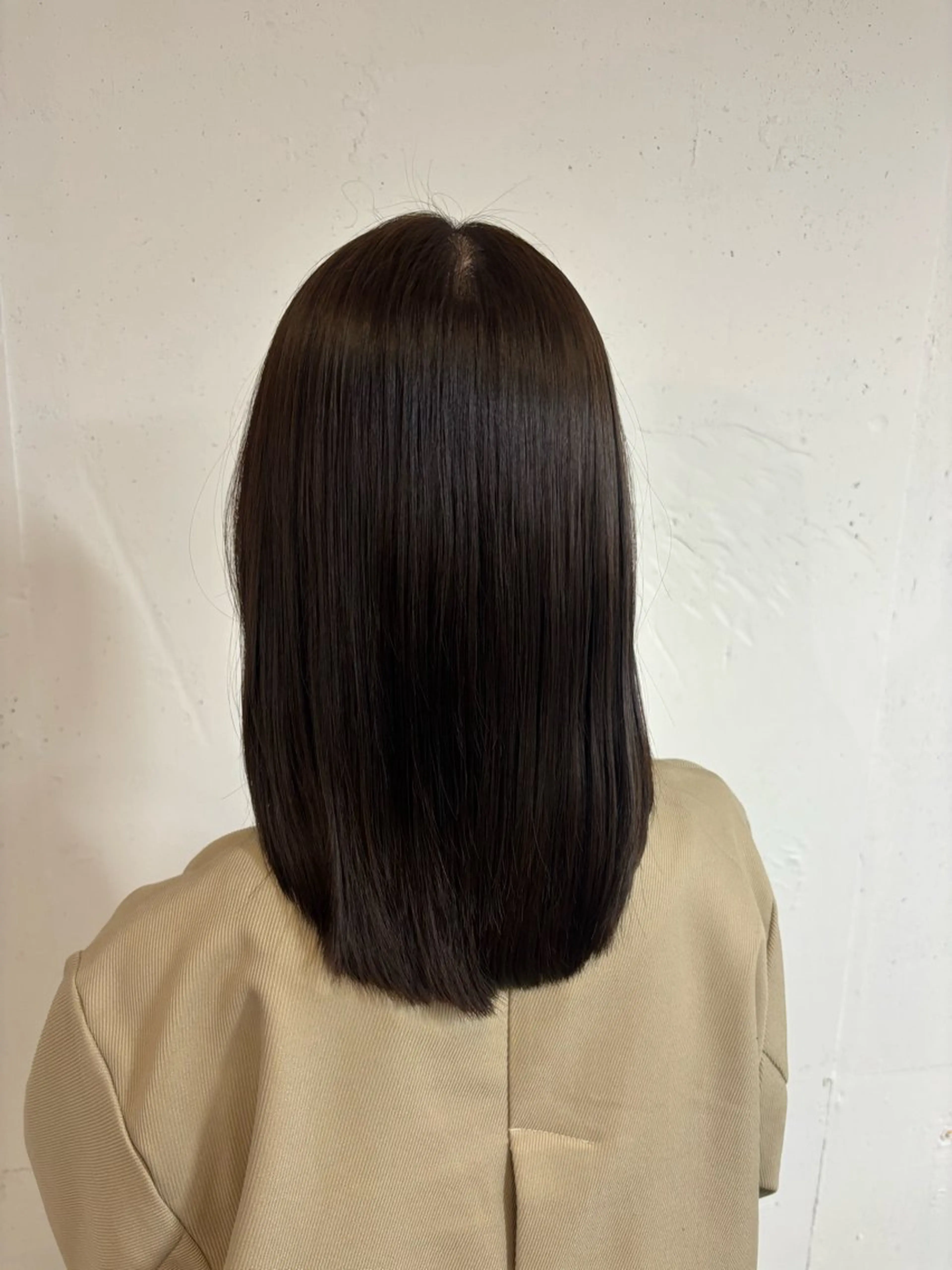 カラー ブラウンカラー 六信 咲希のヘアスタイル