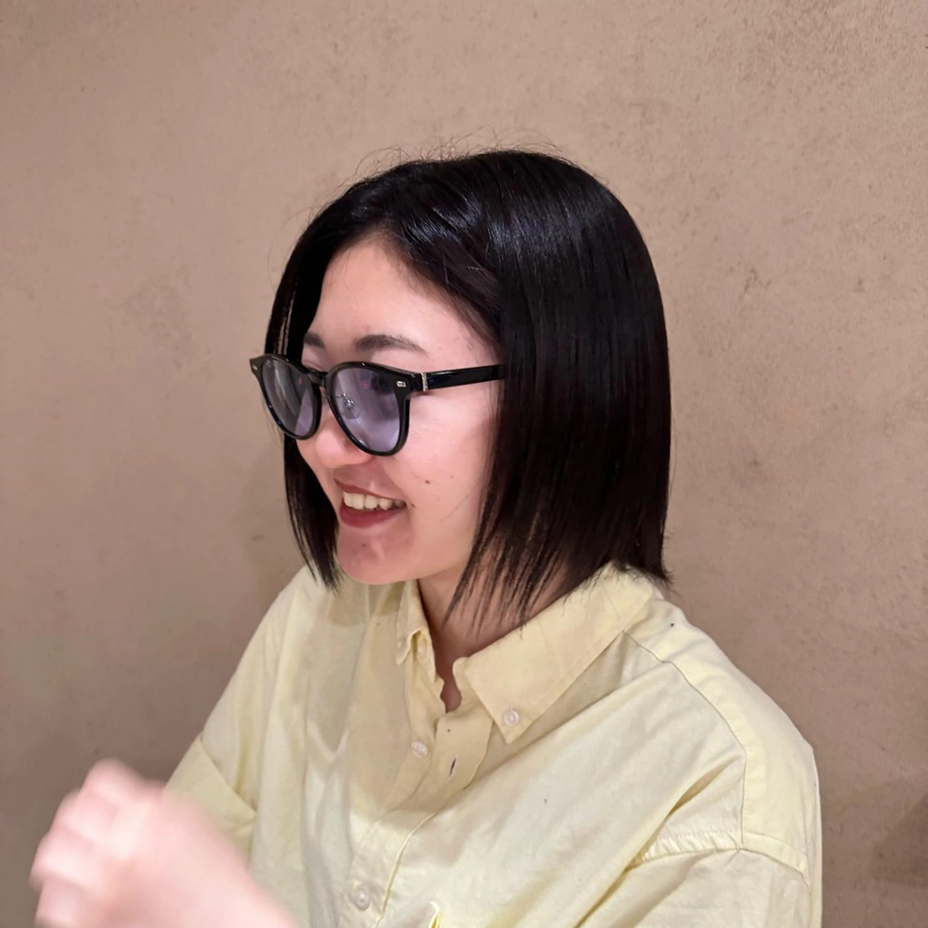 ショート カラー ヘアアレンジ みなみ/韓国ボブ/ 韓国レイヤーのヘアスタイル