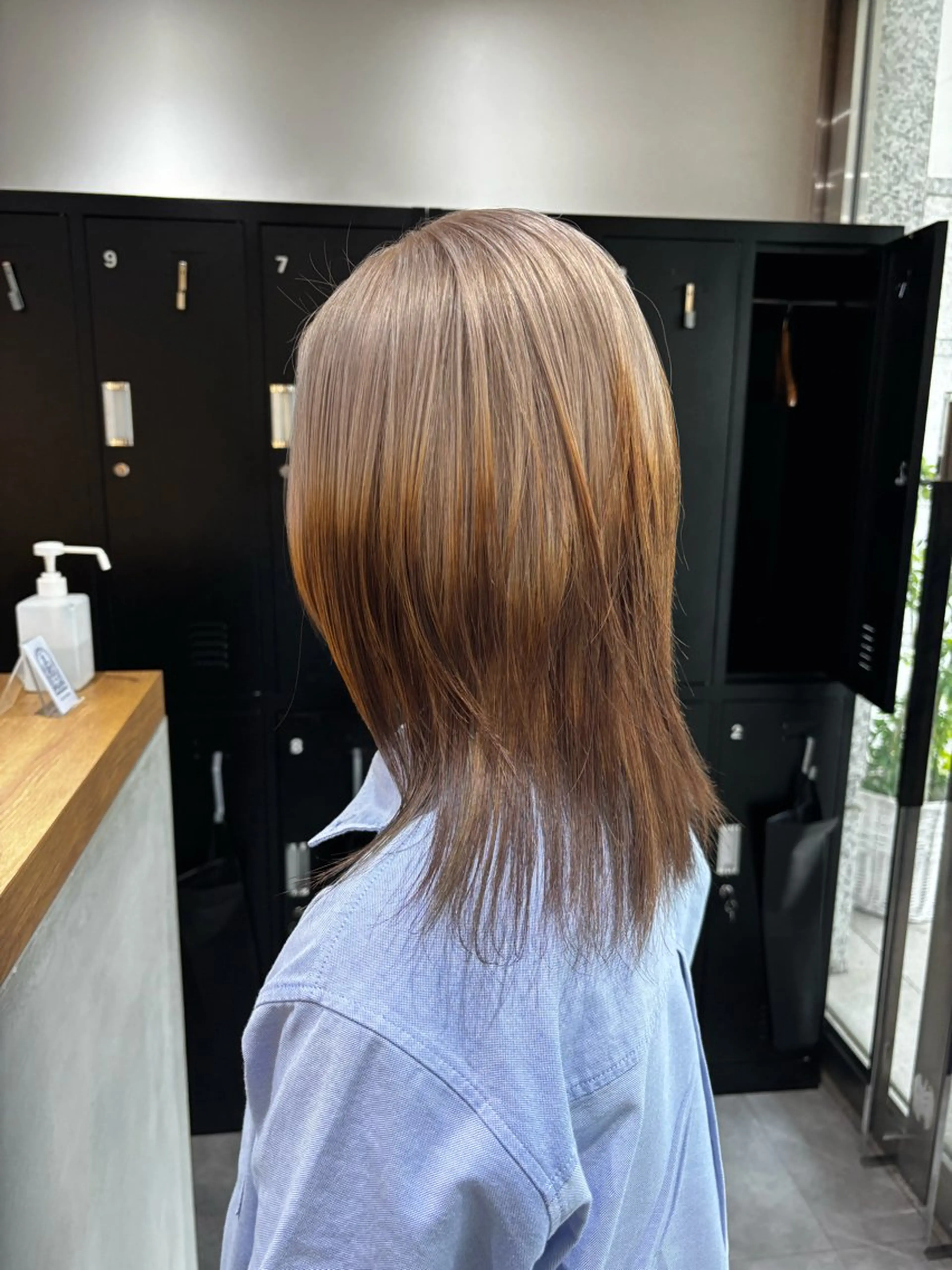 ミディアム 【💎ツヤ髪💎】 ダメージレスカラー✨のヘアスタイル