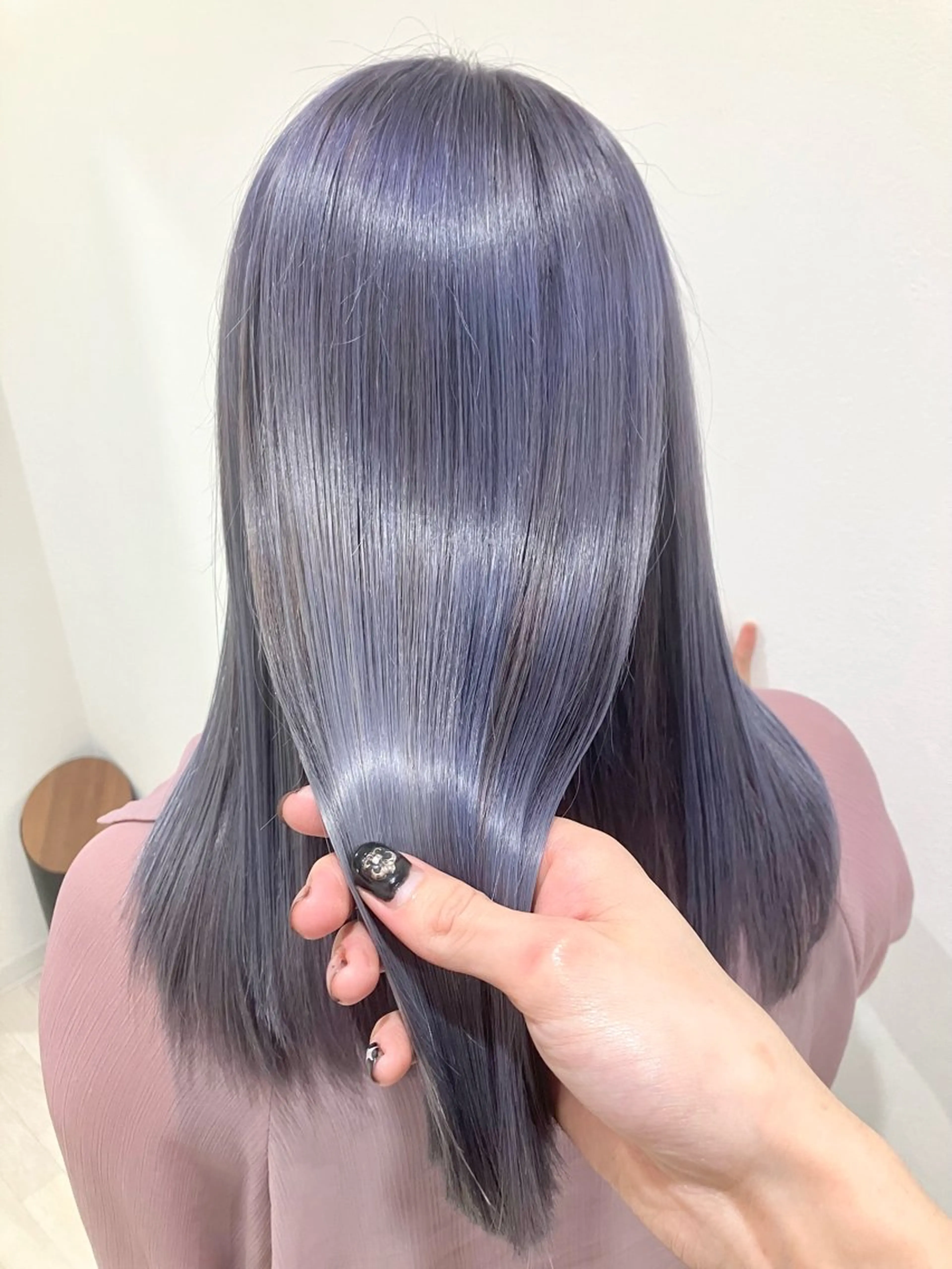 ロング カラー ヘアカラー Re:st所属・Miyavi/カラー ショートボブのヘアスタイル