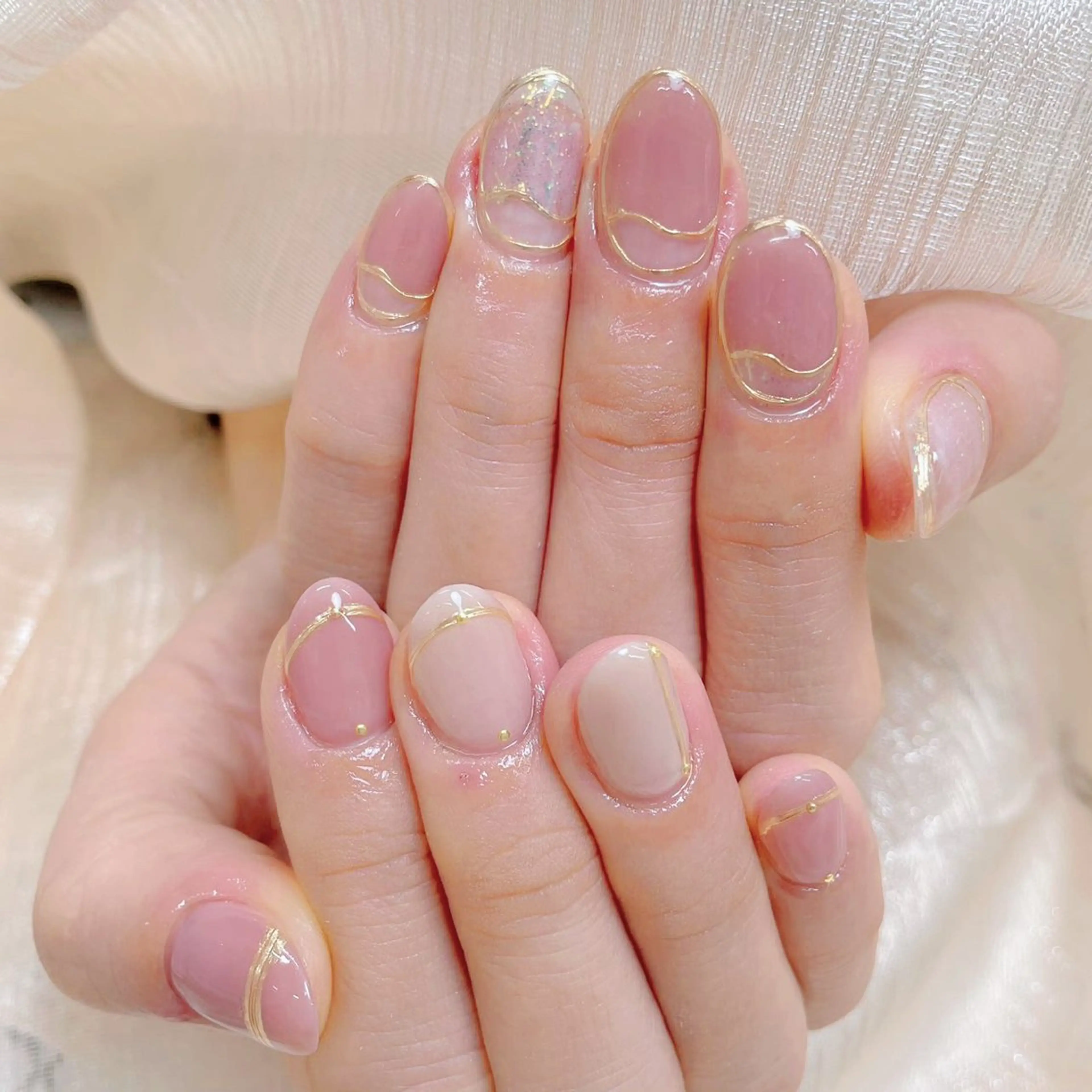 ネイル ハンドネイル ╹◡╹Mimoミモ ネイルサロンのネイルデザイン