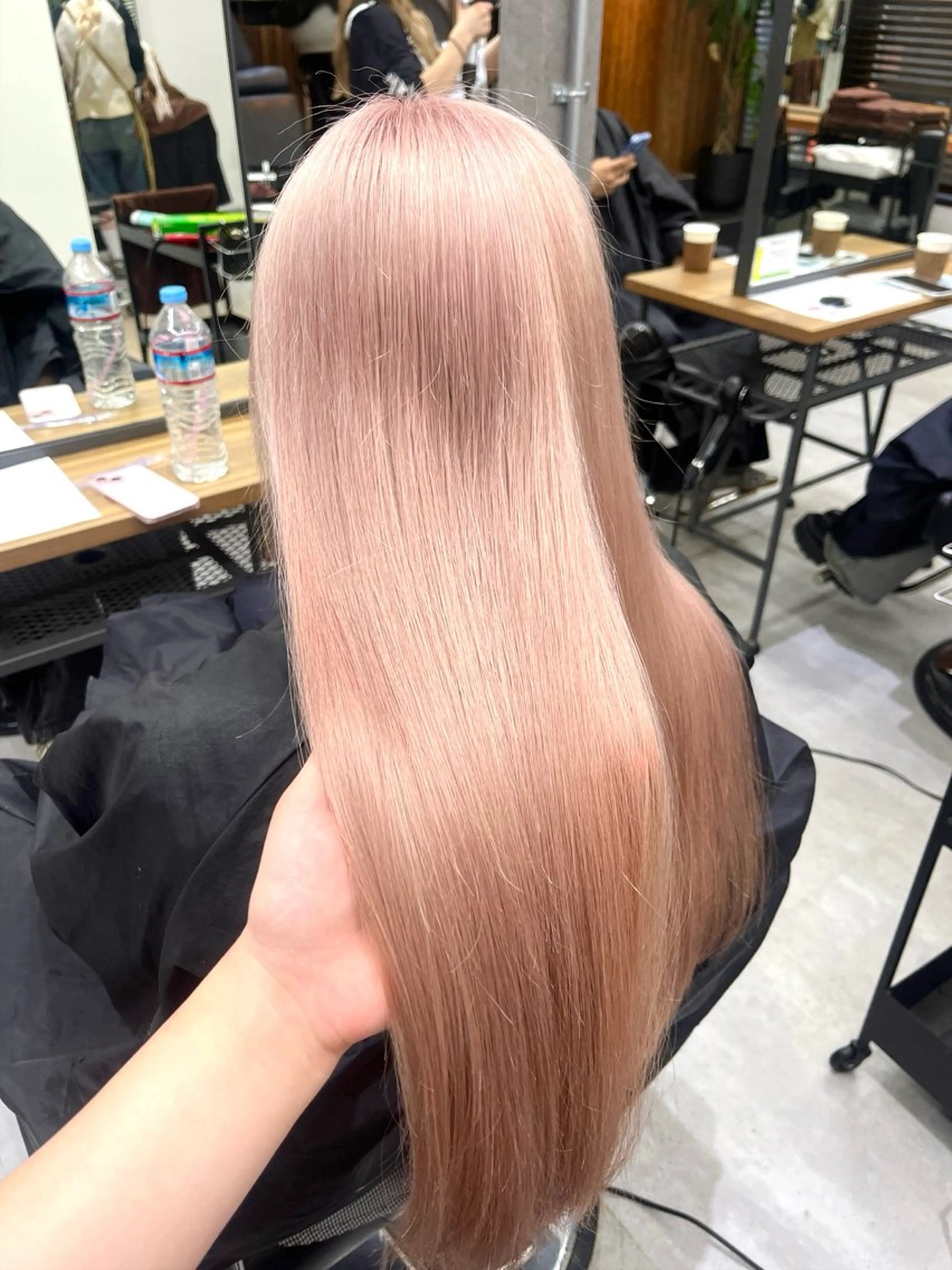 ロング カラー ヘアカラー トリートメント RIO🩶NEXT/ エクステ/ハイトーンのヘアスタイル