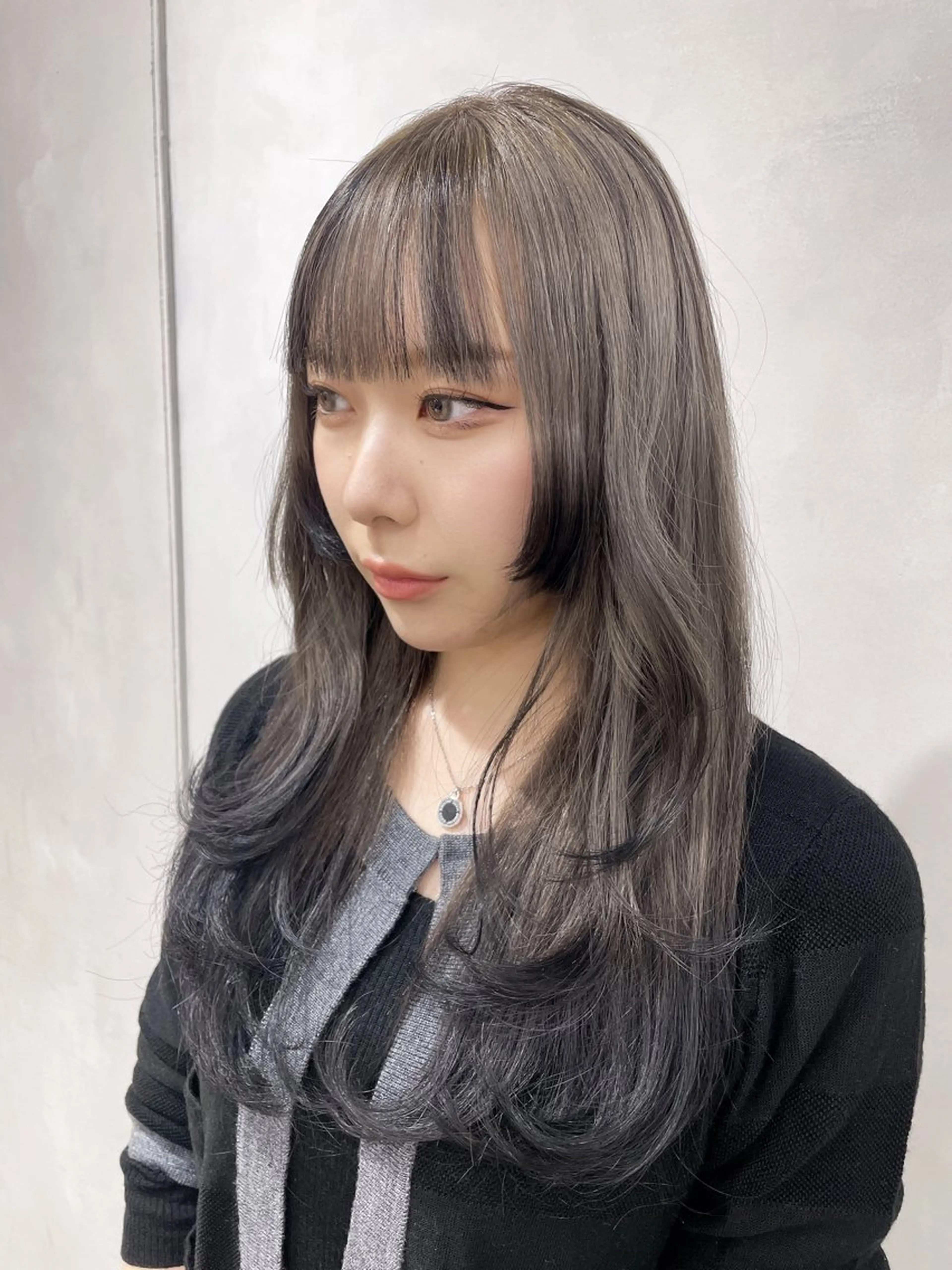 ロング ヘアアレンジ 透明感カラー✨艶髪 制作🌱山根あゆみのヘアスタイル