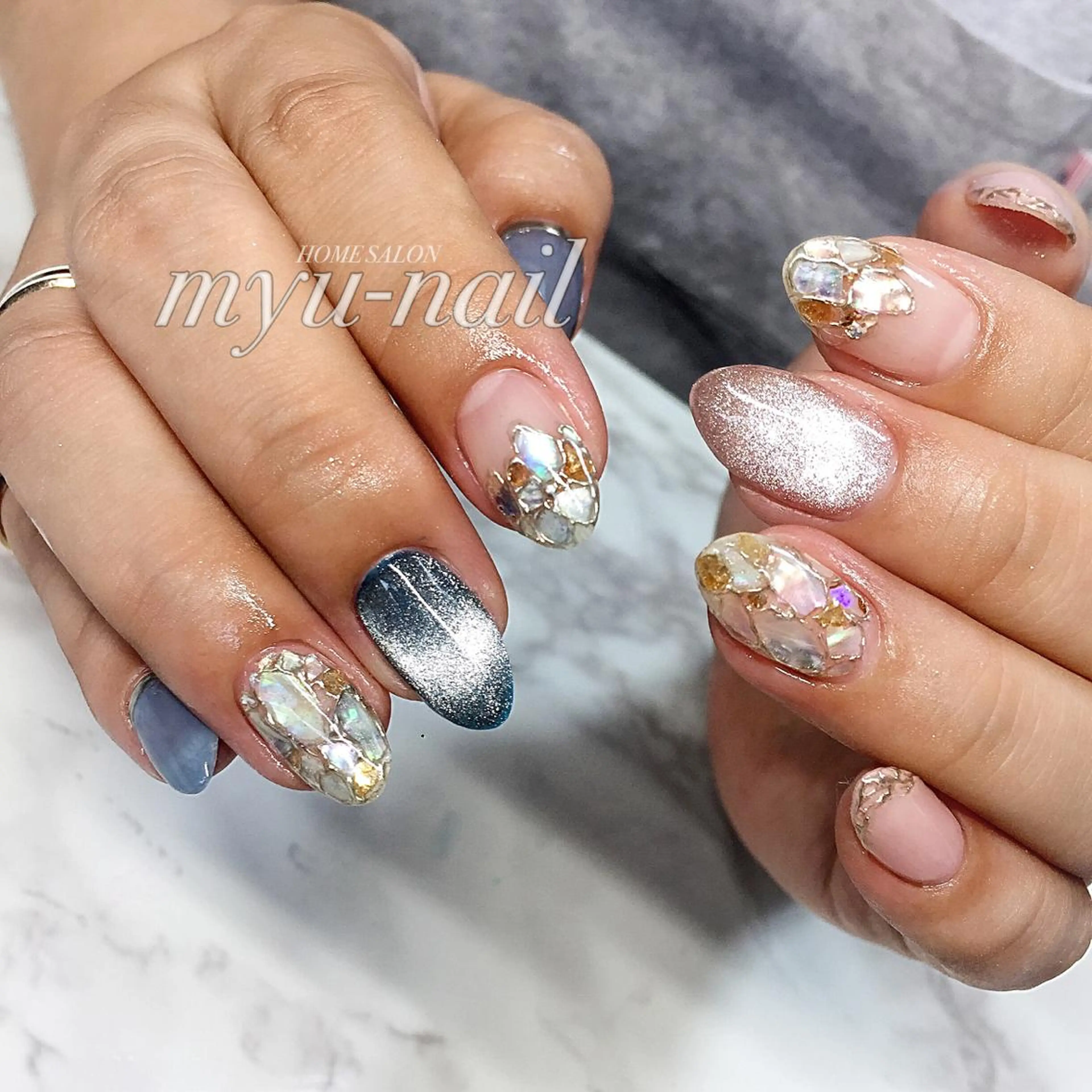 ネイル ホームサロン myu-nailのネイルデザイン