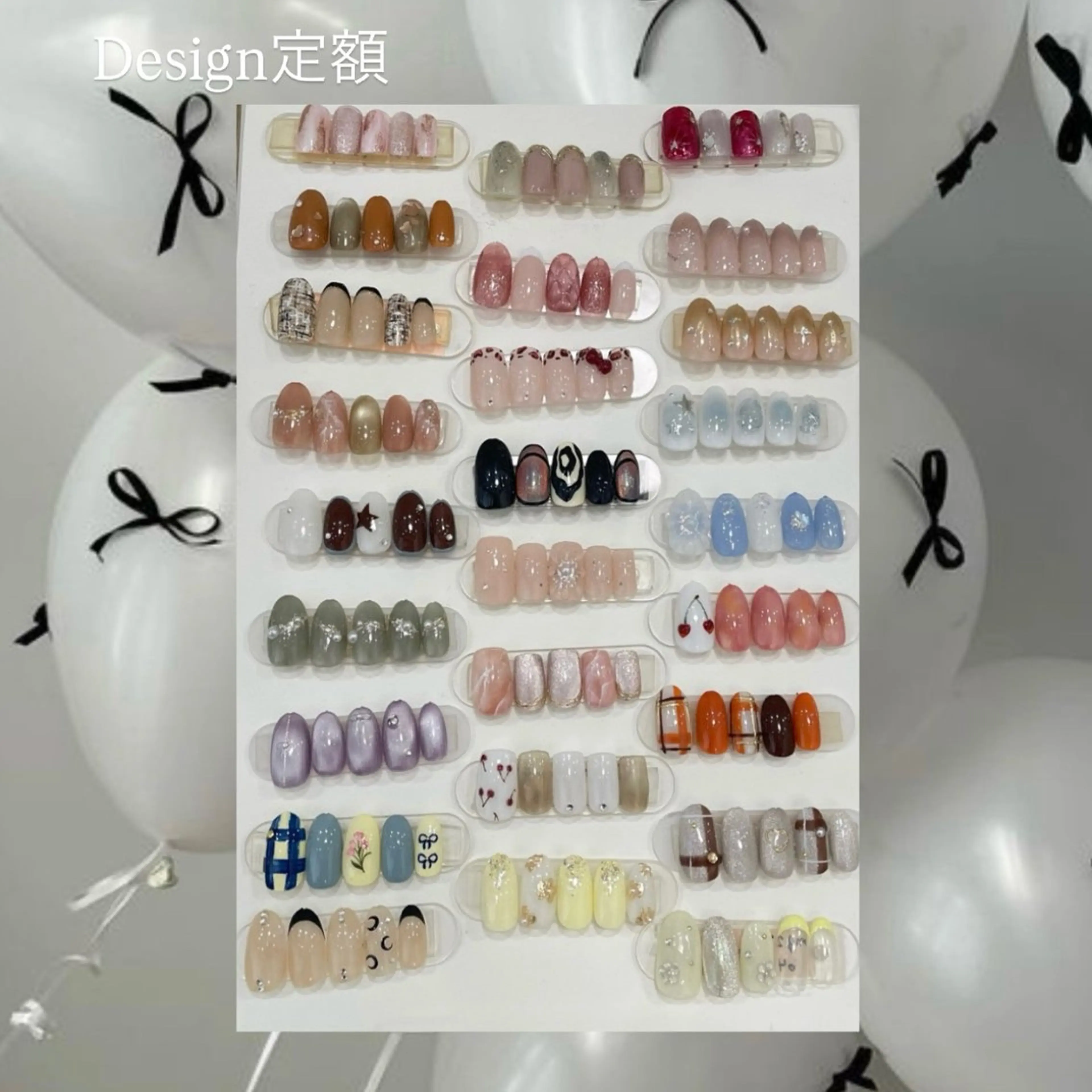 🎀minimo限定価格🎀デザイン定額✨(オフ・ケア込み)の写真