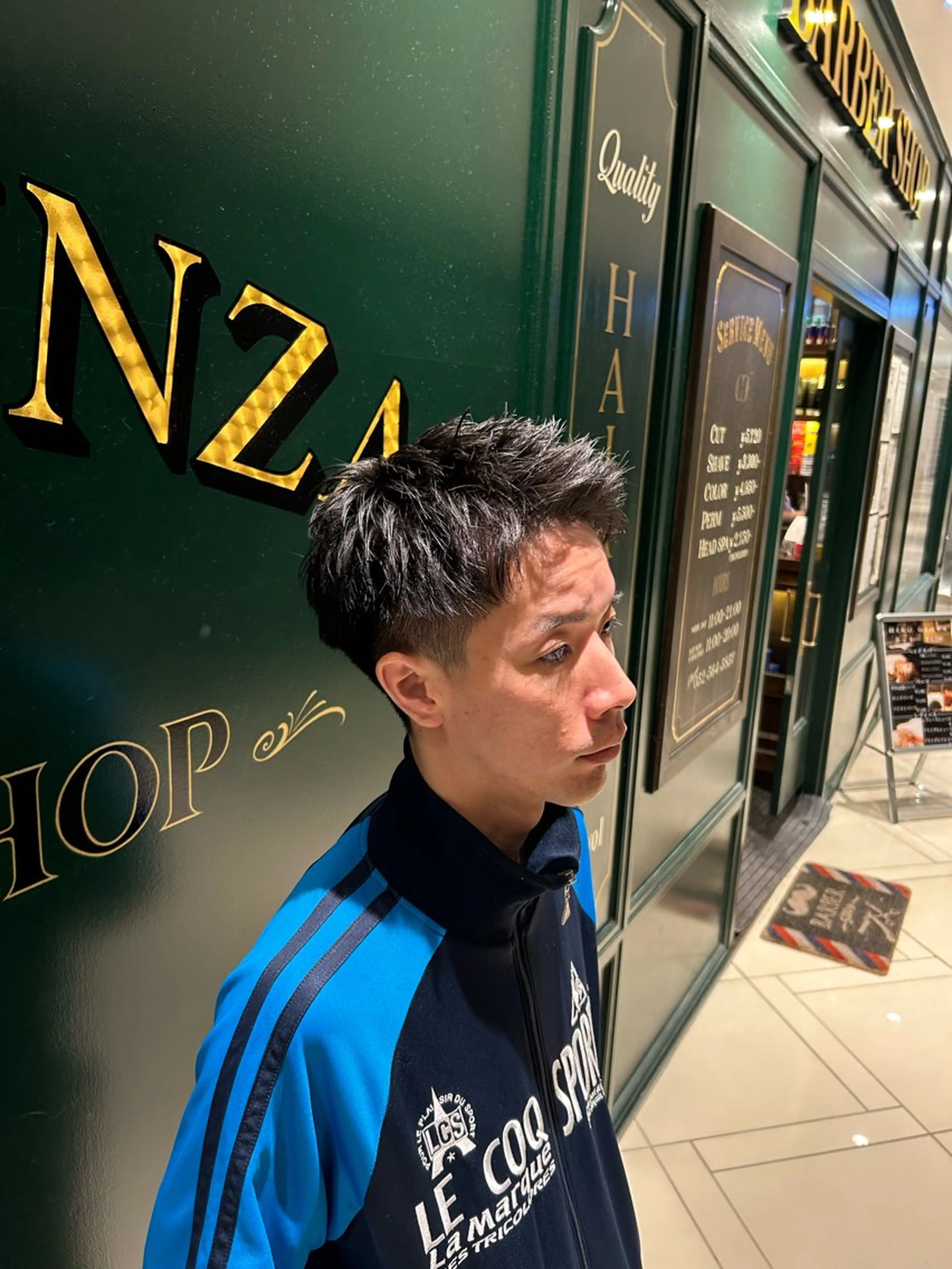 メンズ ヒロ銀座牛山 友晴のヘアスタイル