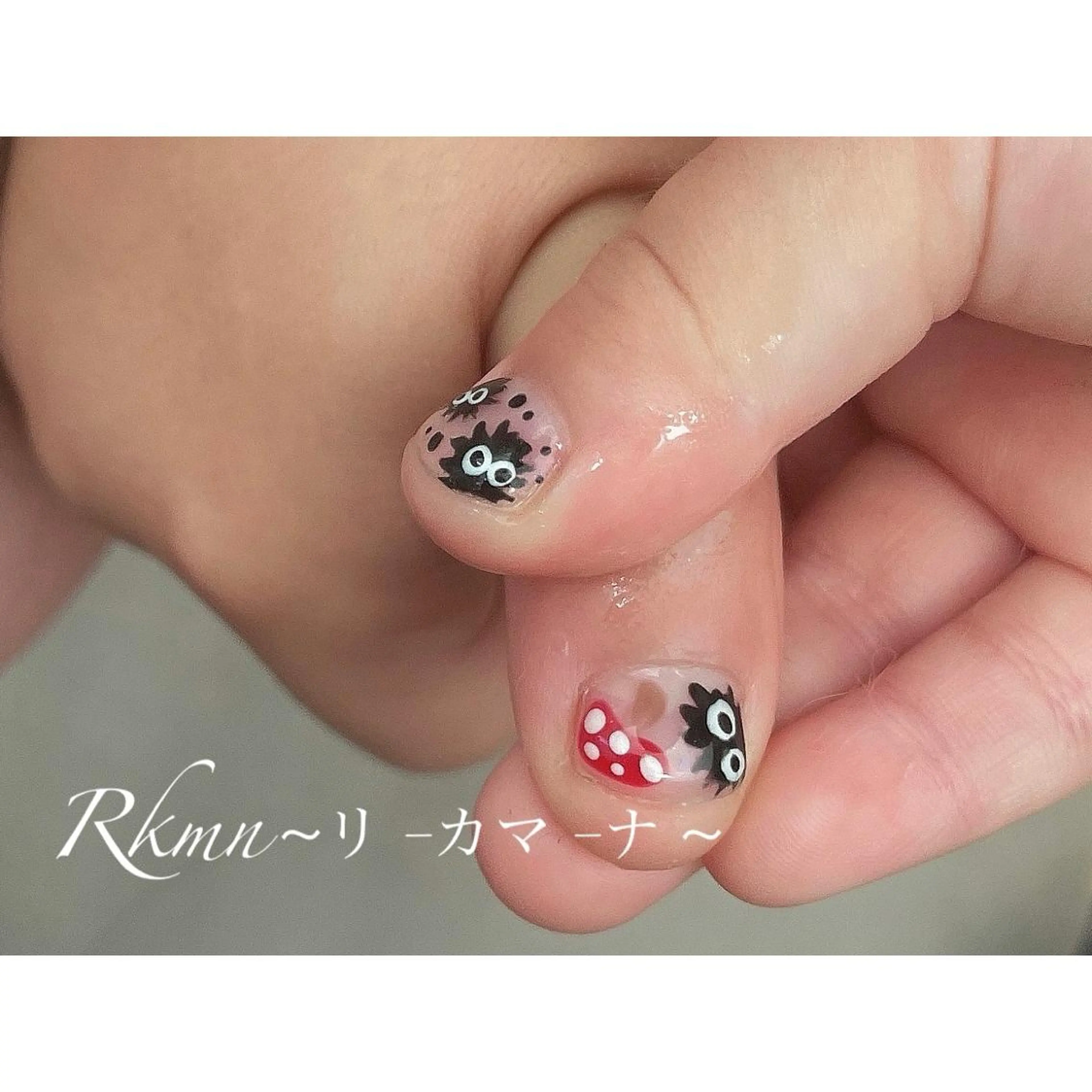 ネイル アートネイル 春ネイル Rkmn ~リ-カマ-ナ~のネイルデザイン