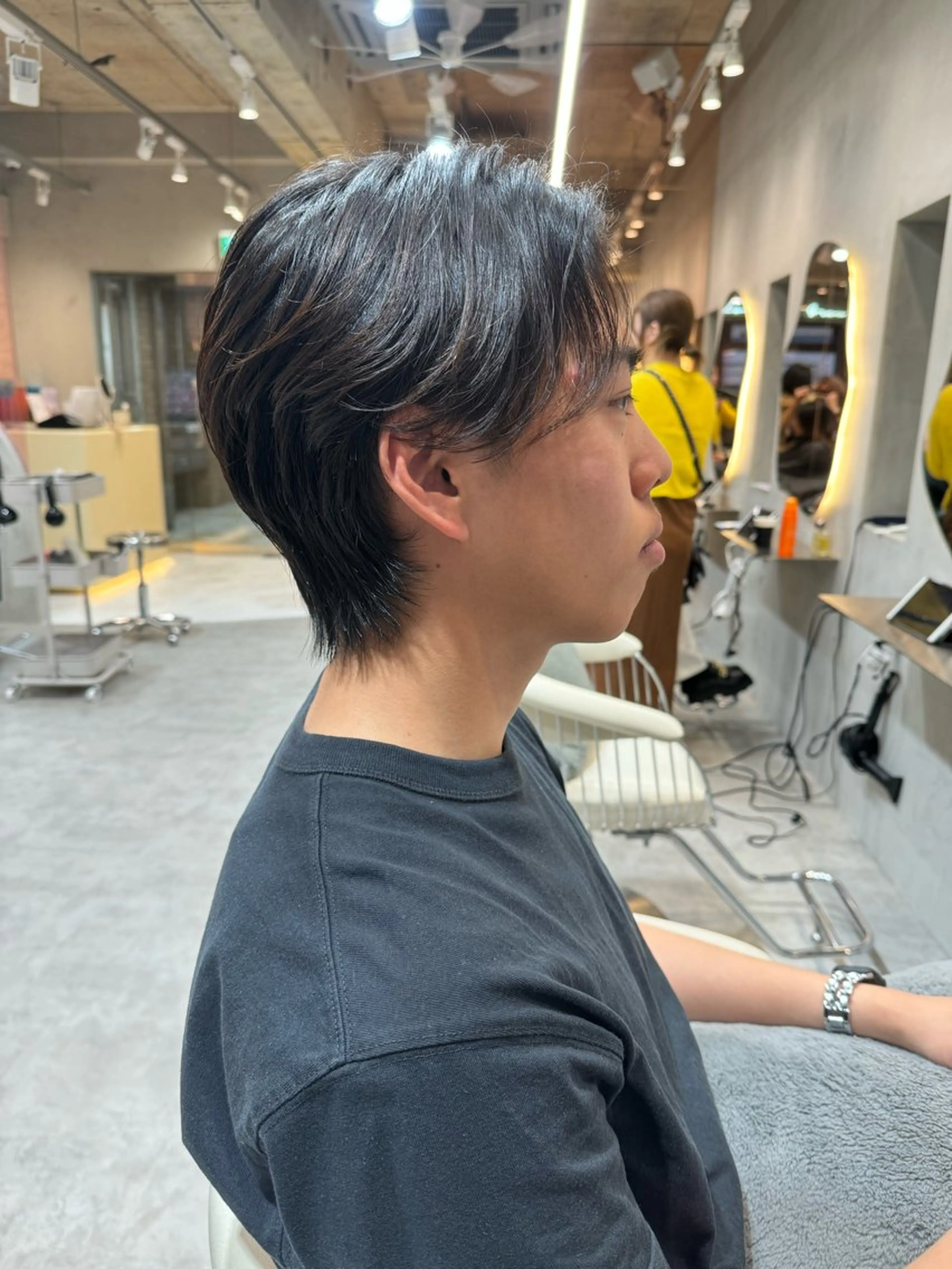 ショート メンズ カット ヘアセット 🔶似合わせセンター パート/ヤス🔶のヘアスタイル