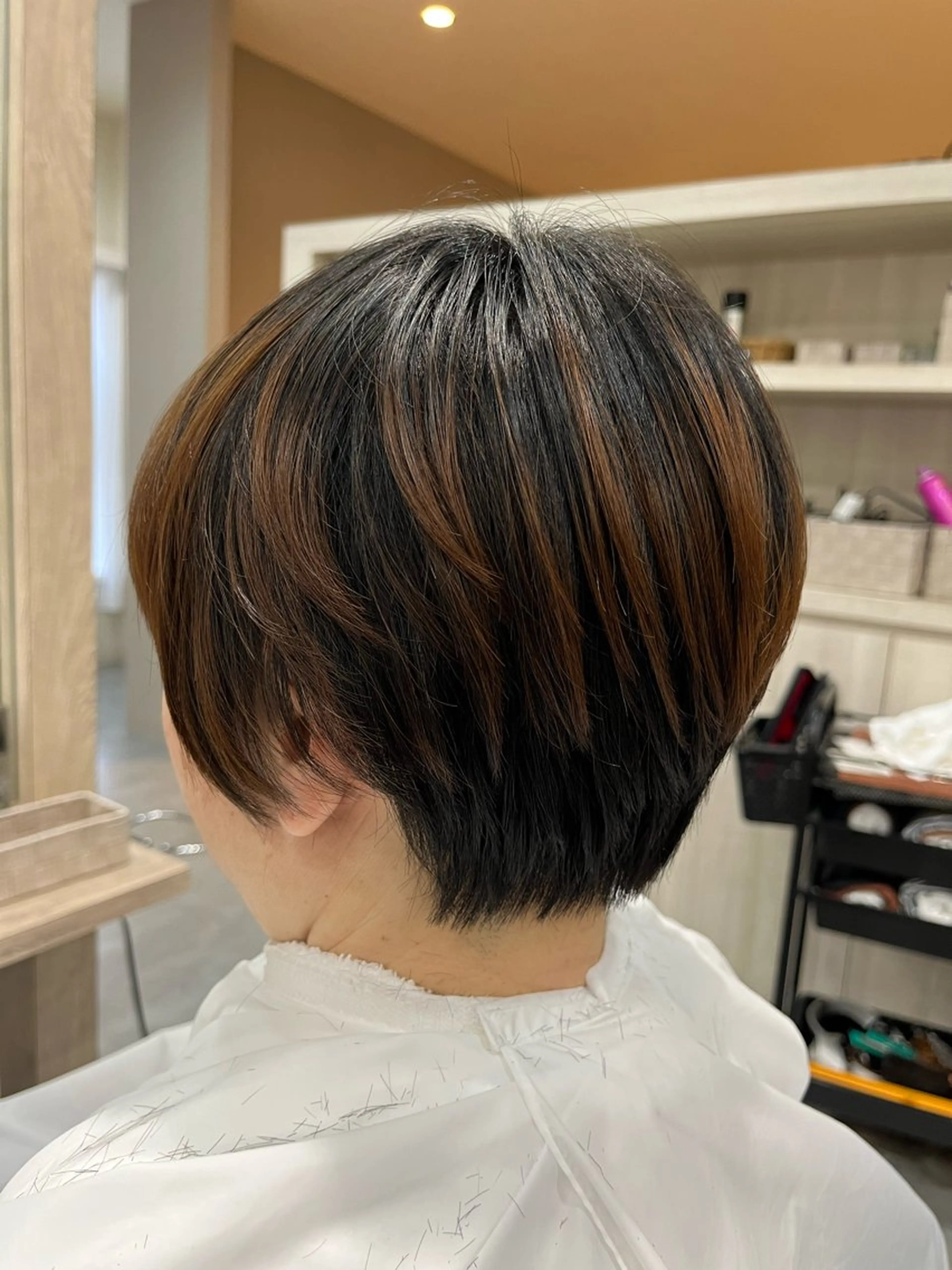 ショート ショートヘア YoLo ．所属・あかり🌷 カラーリストのヘアスタイル