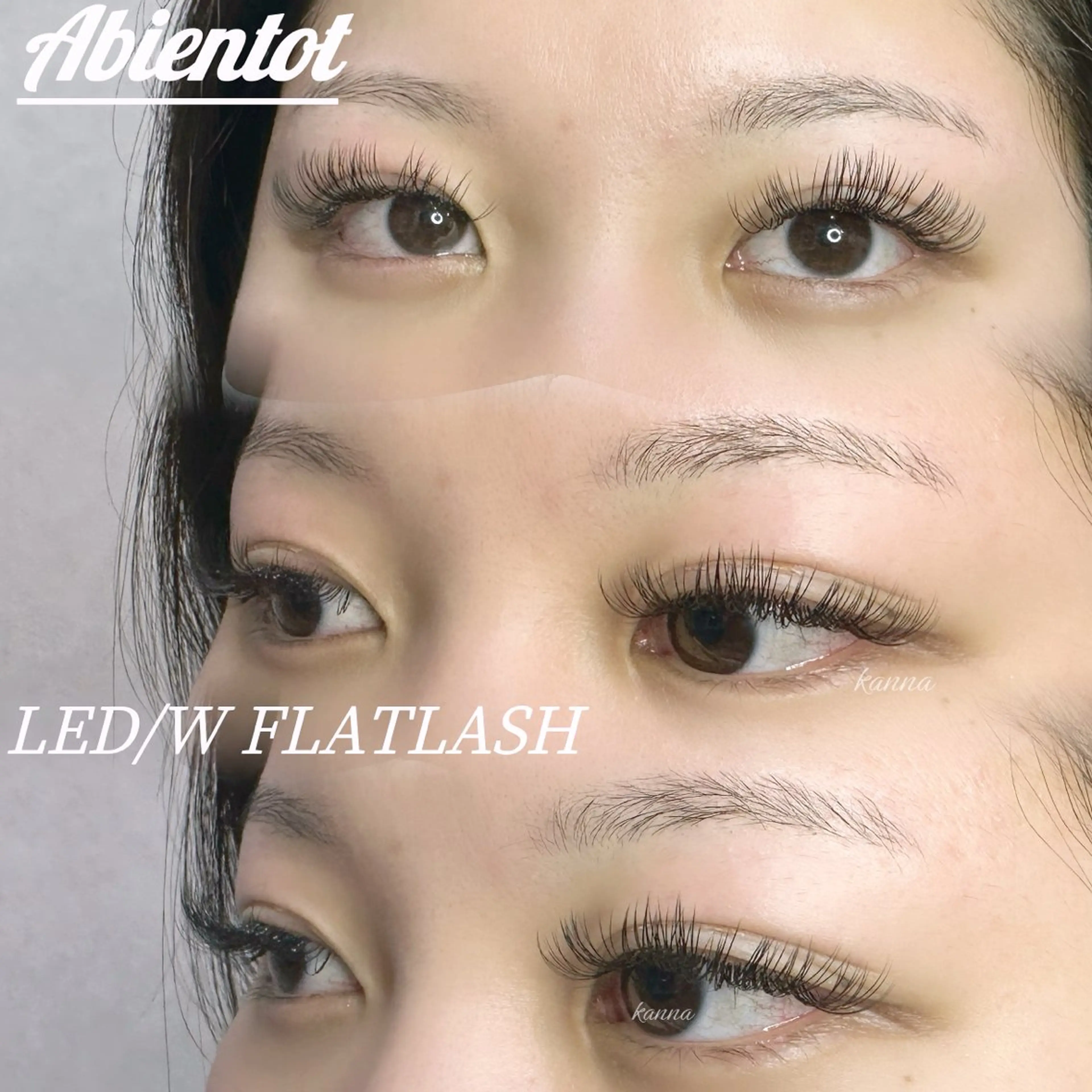 マツエク・マツパ Abientot Kannaのマツエク・マツパデザイン