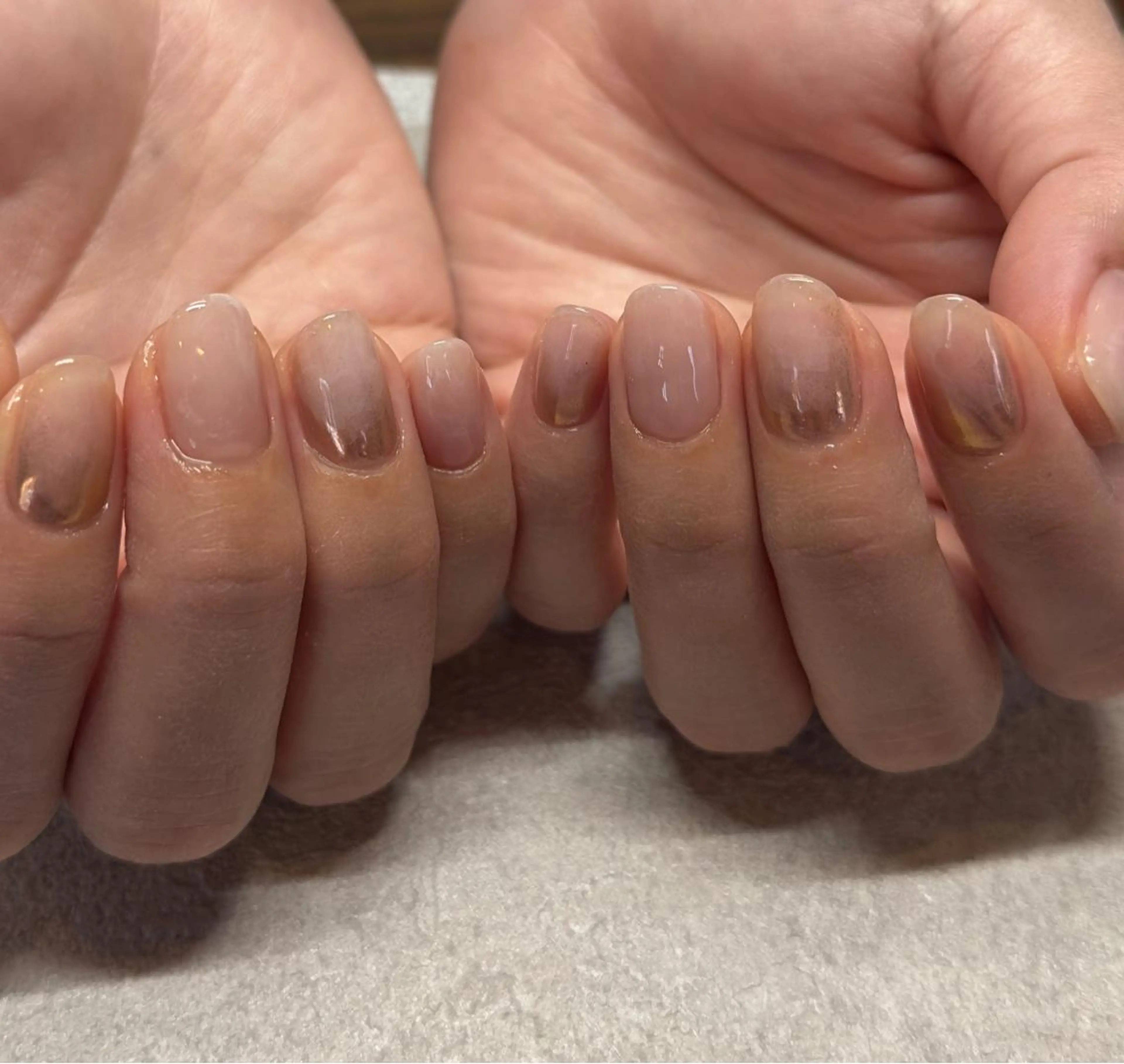 ネイル アートネイル キラキラネイル マグネットネイル ミラーネイル 持ち込み 小河 仁美のネイルデザイン