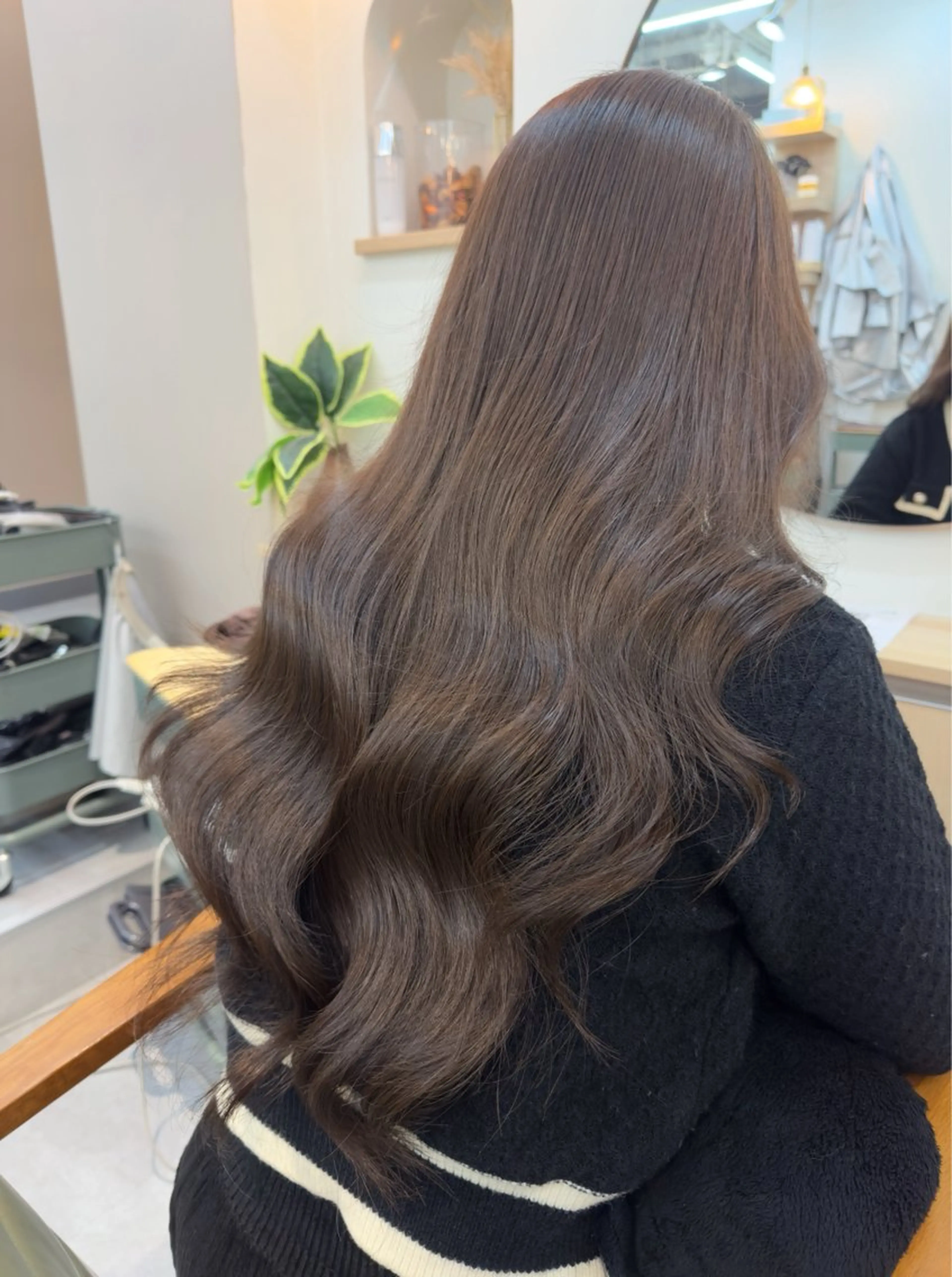 ロング カラー ヘアカラー レイヤー/顔周り /いいぬまみかのヘアスタイル