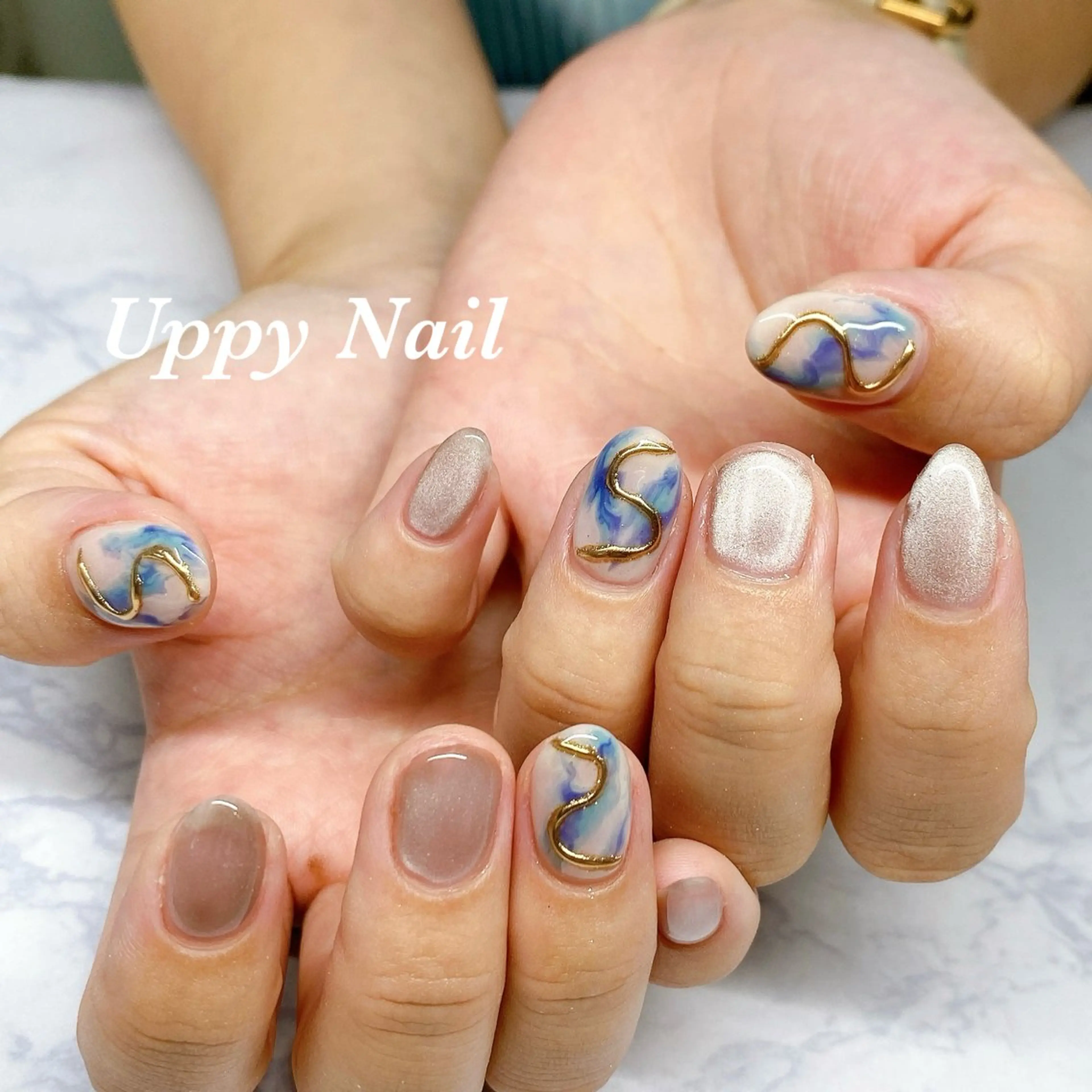 ネイル ハンドネイル Uppy Nail ukyoのネイルデザイン