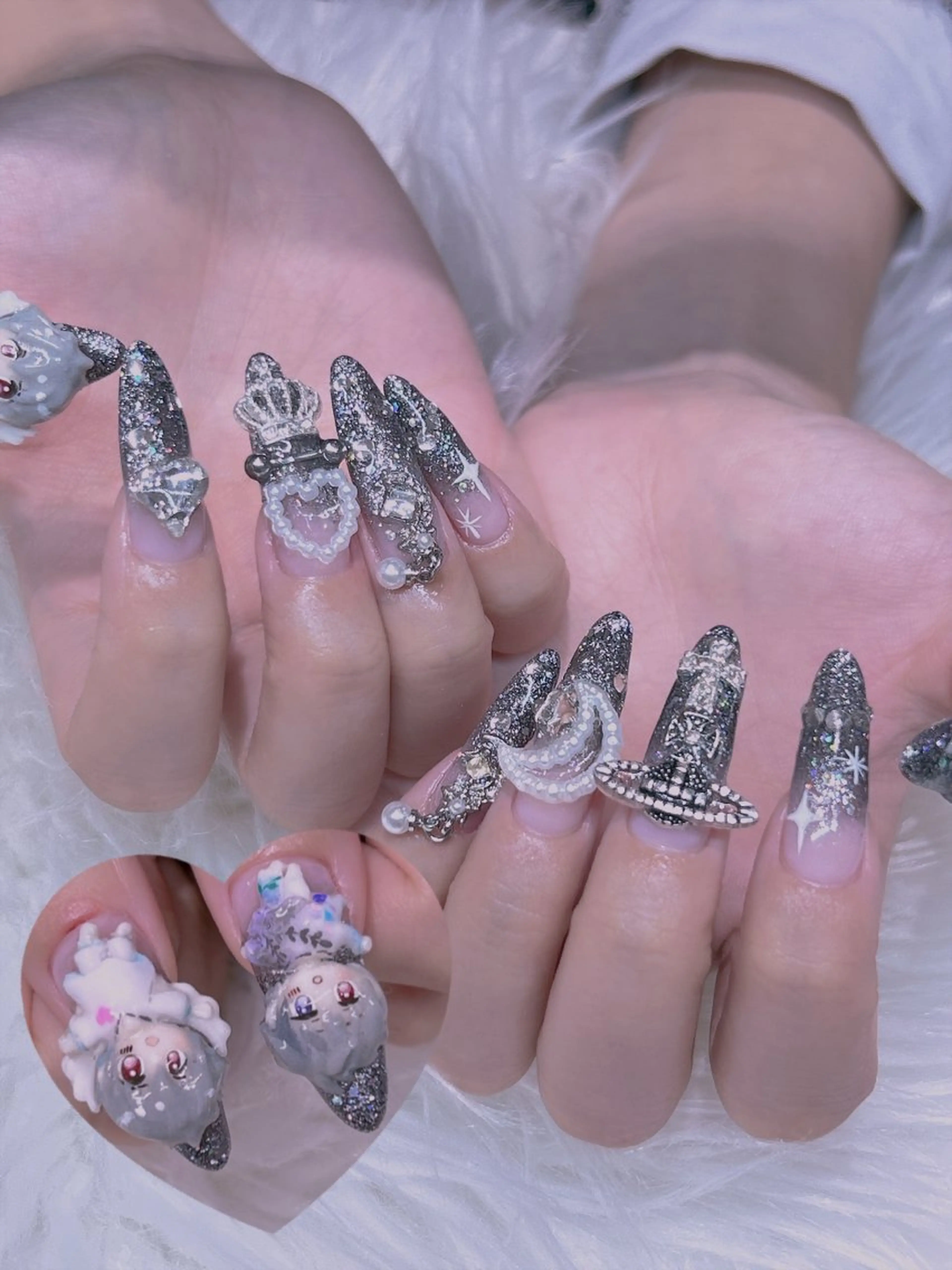 ネイル 長さだし専門店 M2　rikaのネイルデザイン