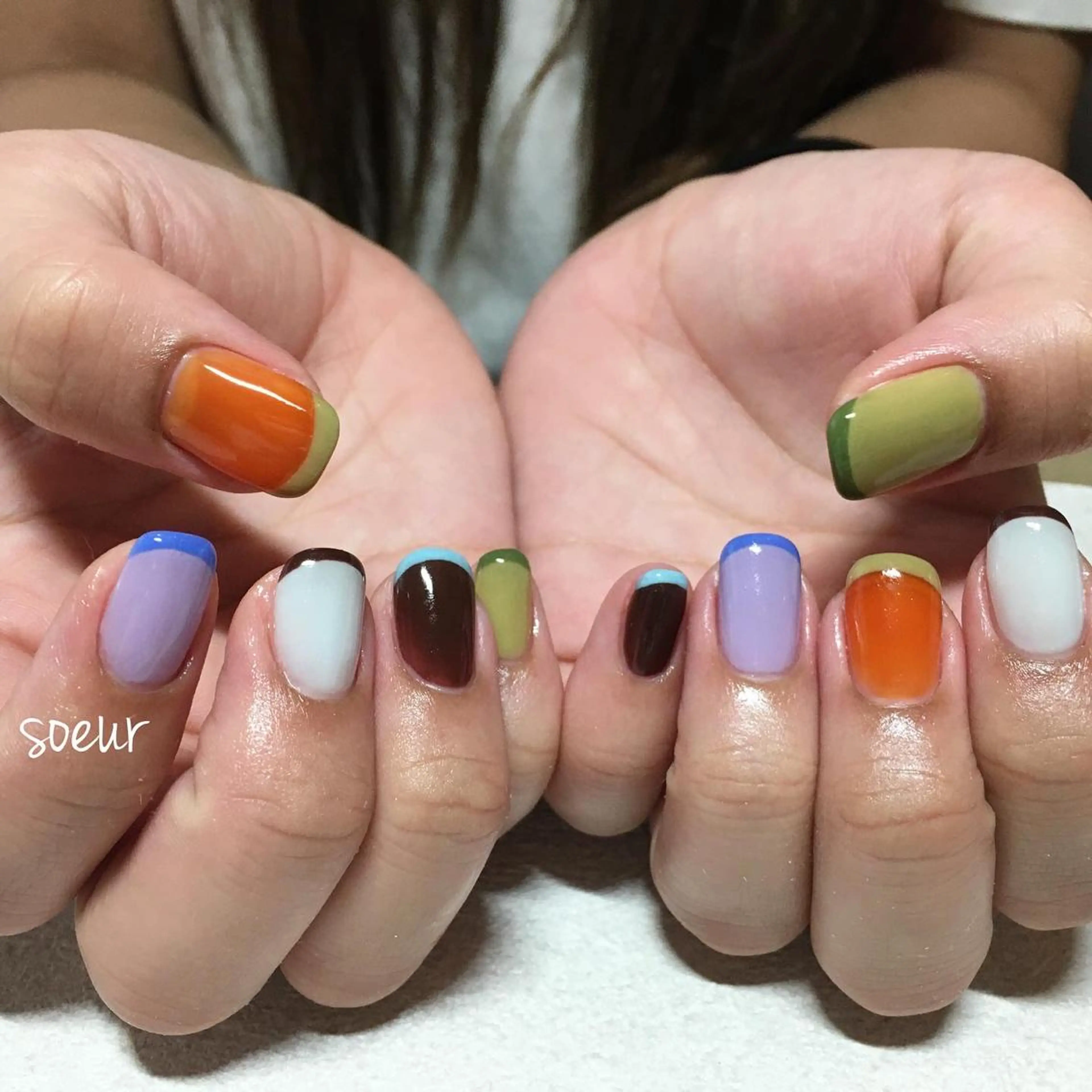 ネイル 持ち込み soeur_ 武蔵浦和のネイルデザイン